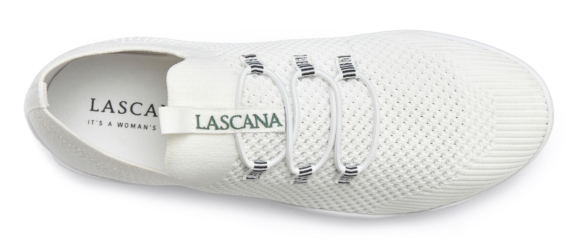 Sneaker Vegan günstig Kaufen-Sneaker in weiß von LASCANA. Sneaker in weiß von LASCANA <![CDATA[Sneaker mit ultraflacher und flexibler Sohle VEGAN von LASCANA. Obermaterial, Futter und Decksohle aus Textil. Laufsohle aus Synthetik. Dieser Artikel ist vegan.]]>. 