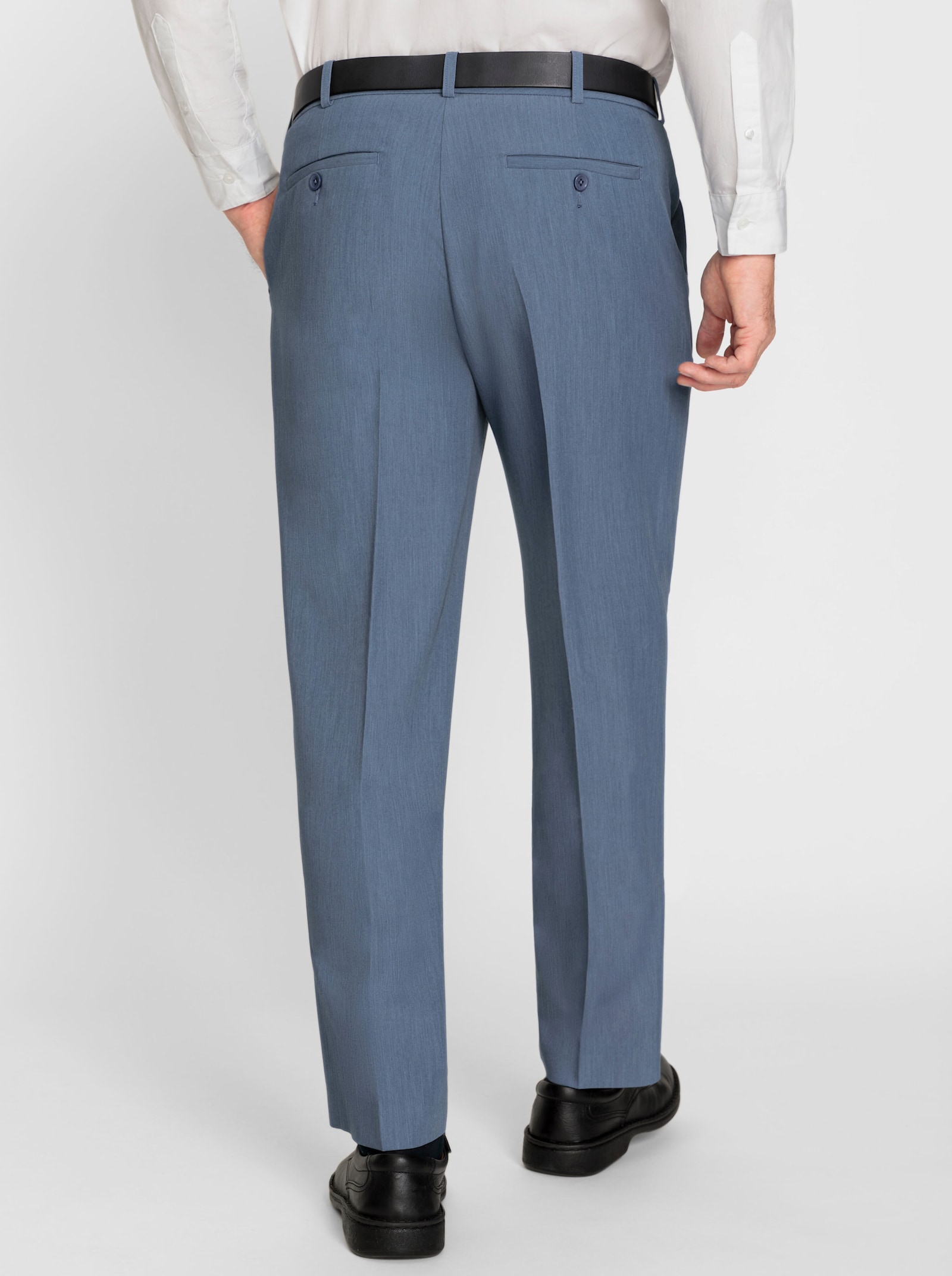 Marco Donati Broek - duivenblauw gemêleerd