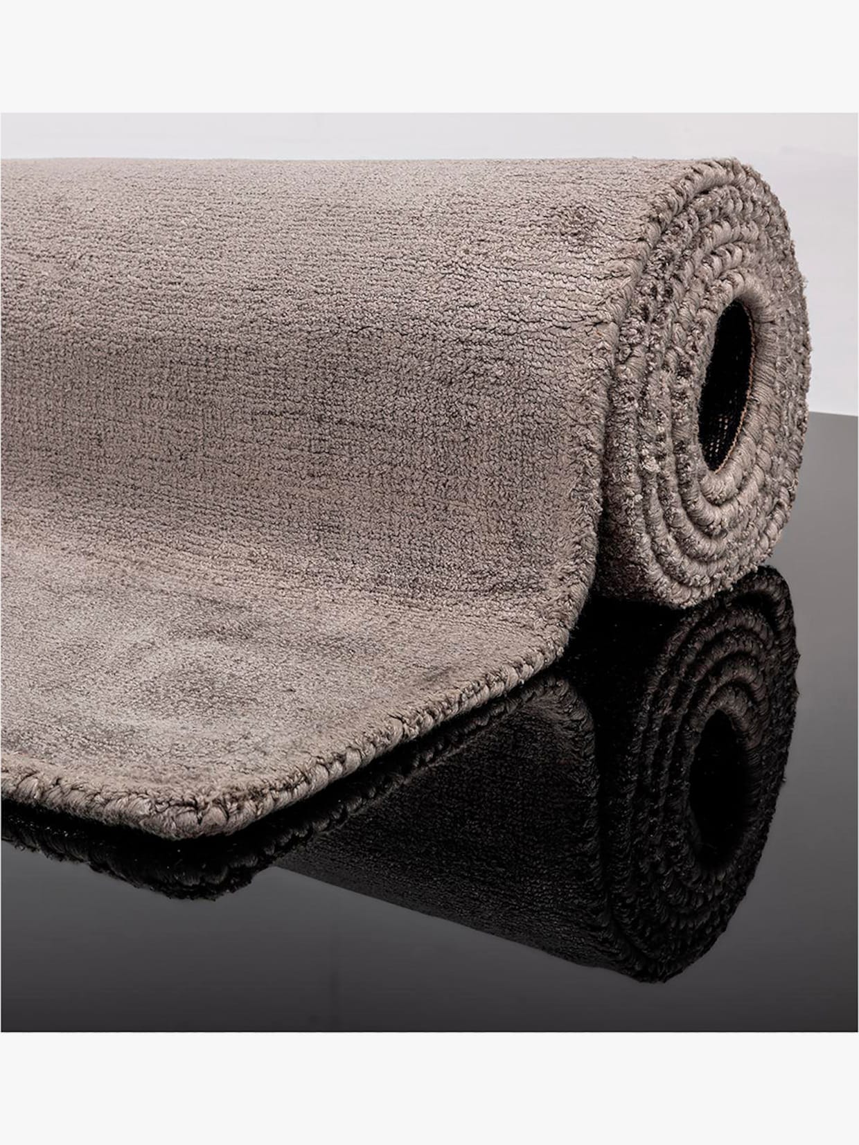 Theko Teppich - grau