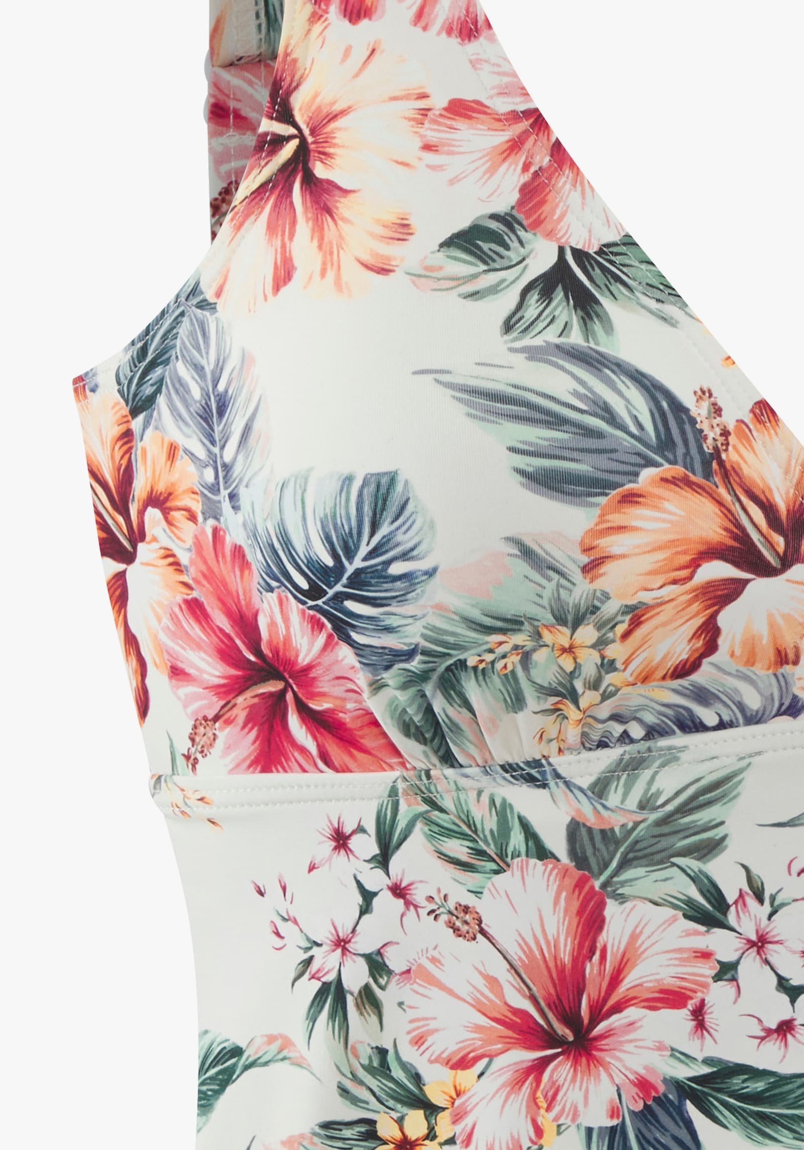 LASCANA Bügel-Tankini-Top - creme bedruckt