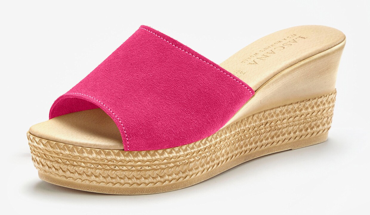 LASCANA Pantolette - fuchsia