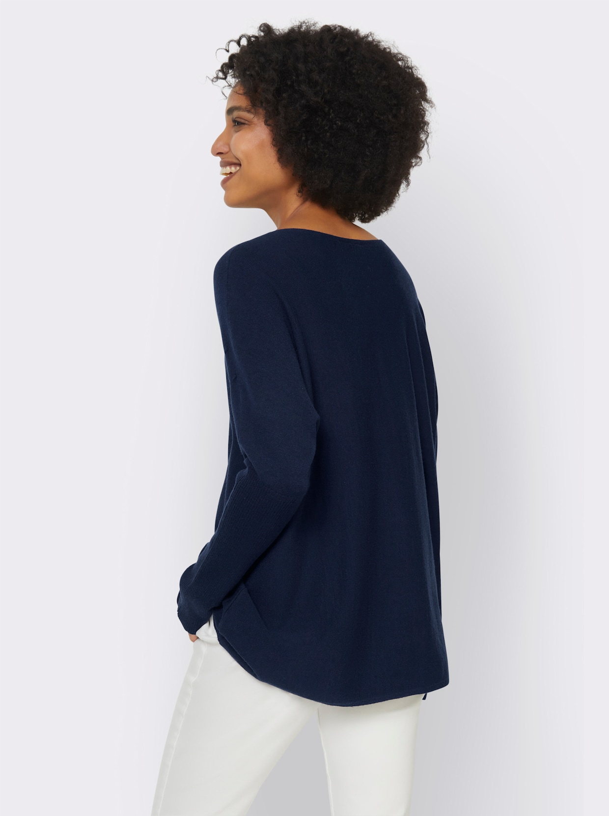 heine Pullover met lange mouwen - marine