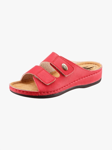 Franken Schuhe Pantolette - rot