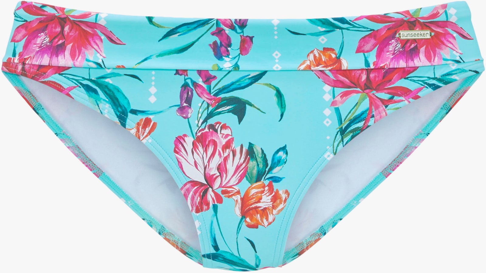 Sunseeker Bikini-Hose - hellblau-bedruckt