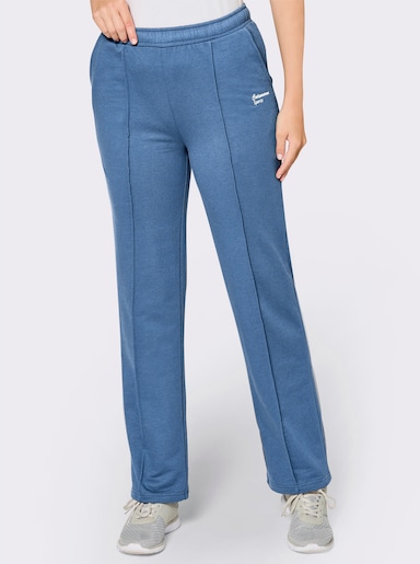 Catamaran Sports Freizeithose in leichter Sweat-Qualität - mittelblau