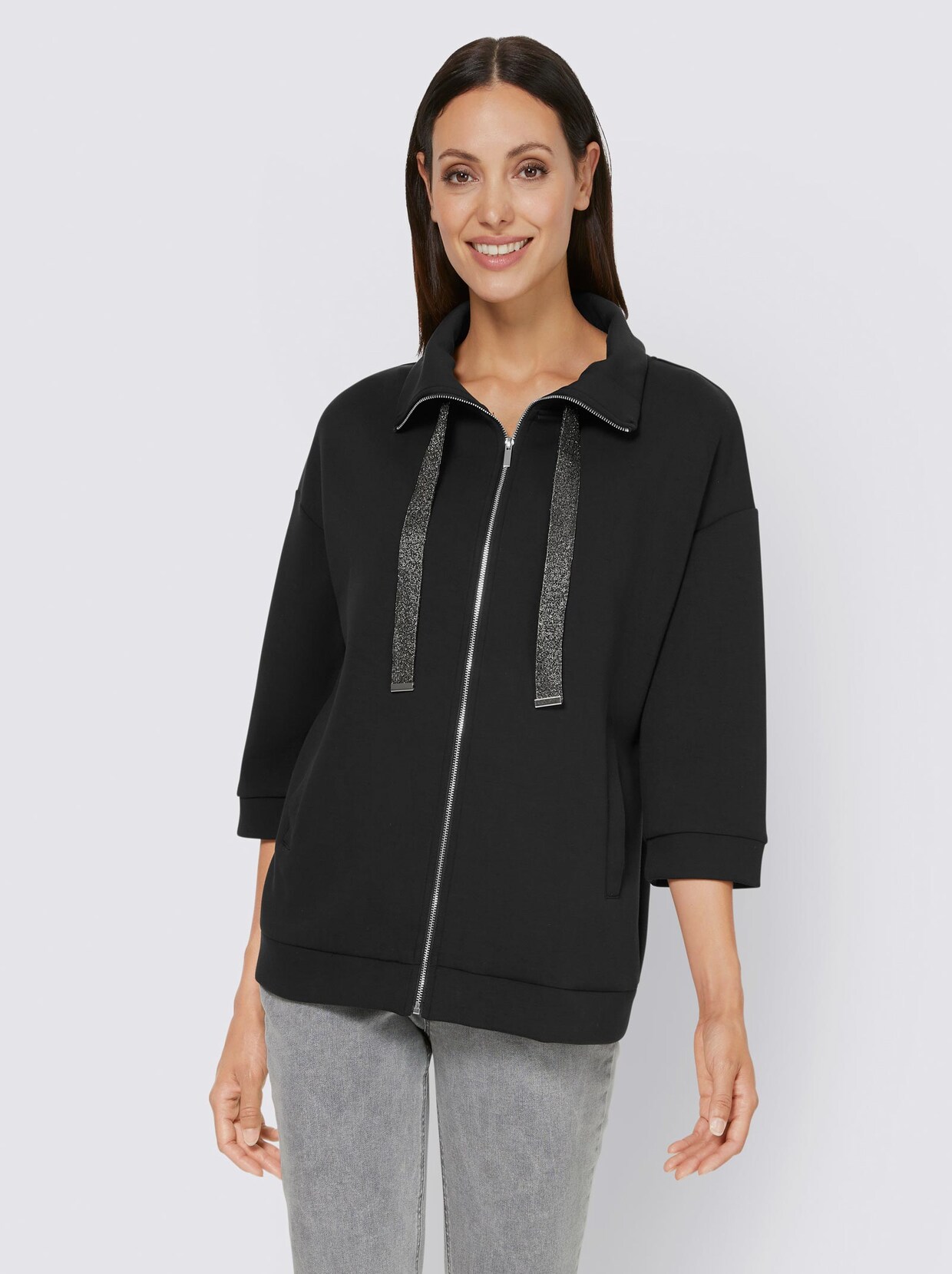 Rick Cardona Shirtjacke - schwarz