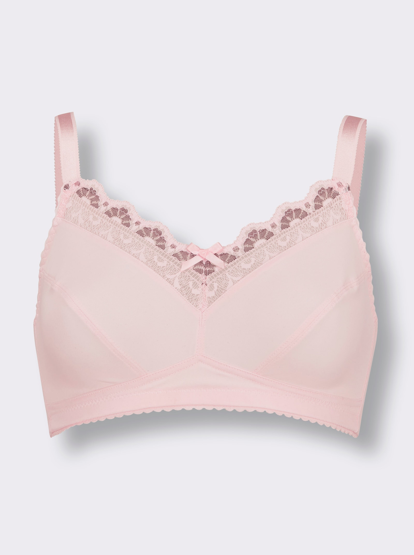 wäschepur BH ohne Bügel - hellrosé