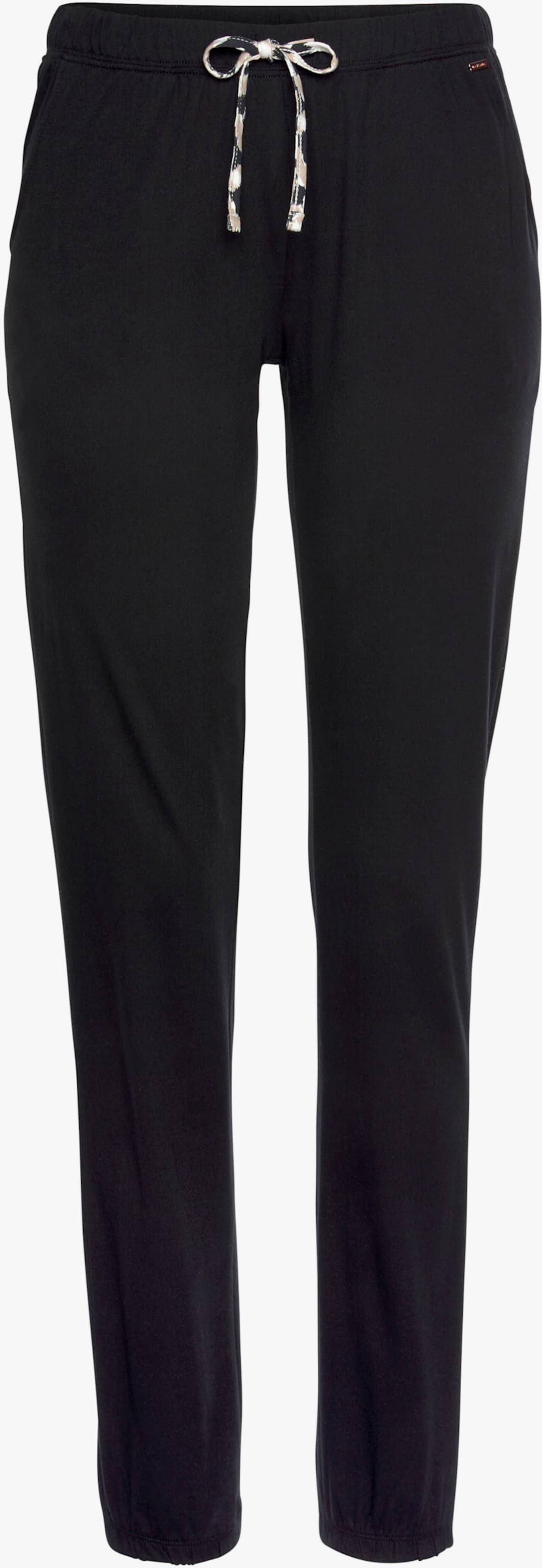 LASCANA Pantalon de nuit - noir