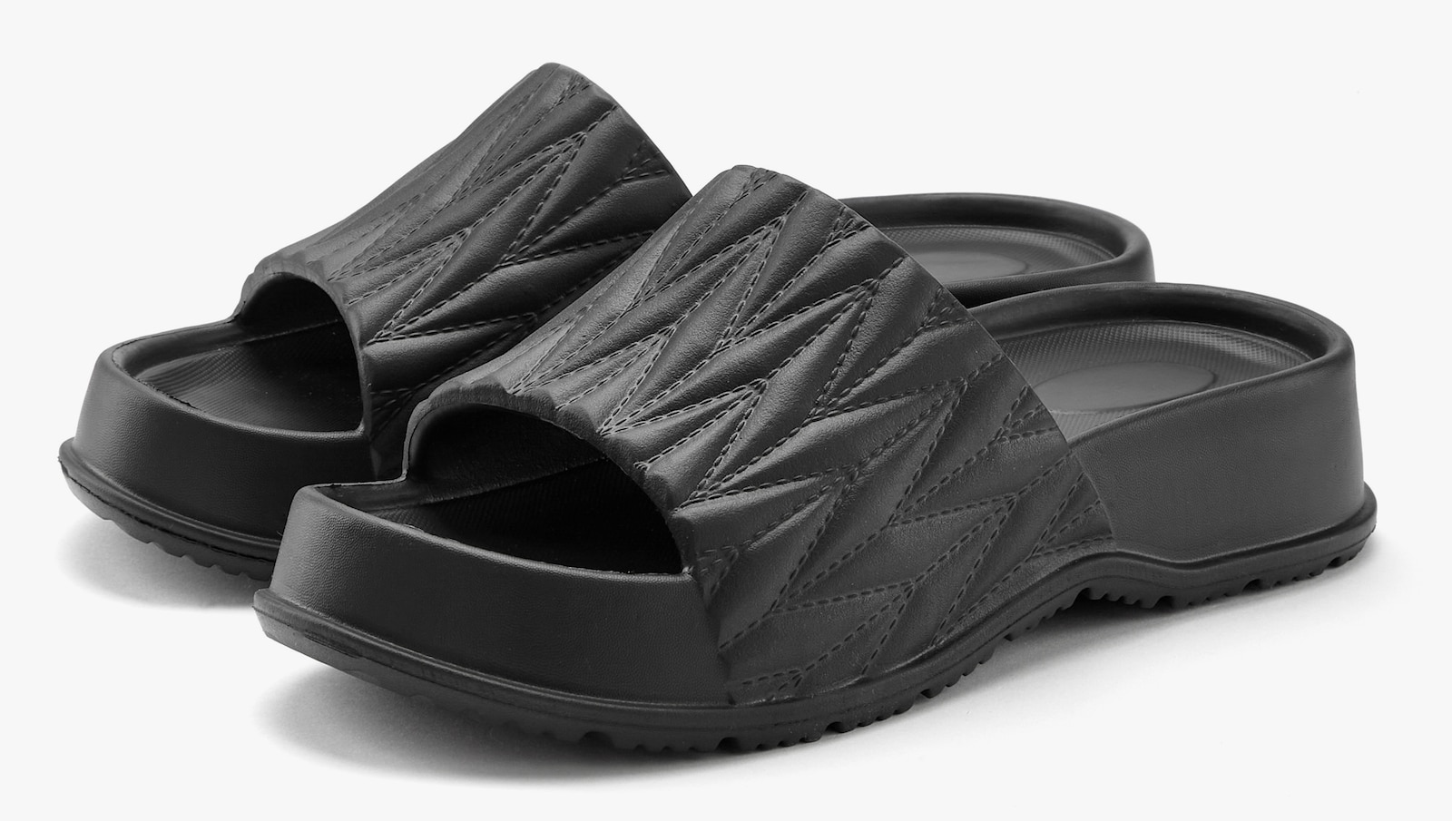 French Connection Badepantolette - schwarz