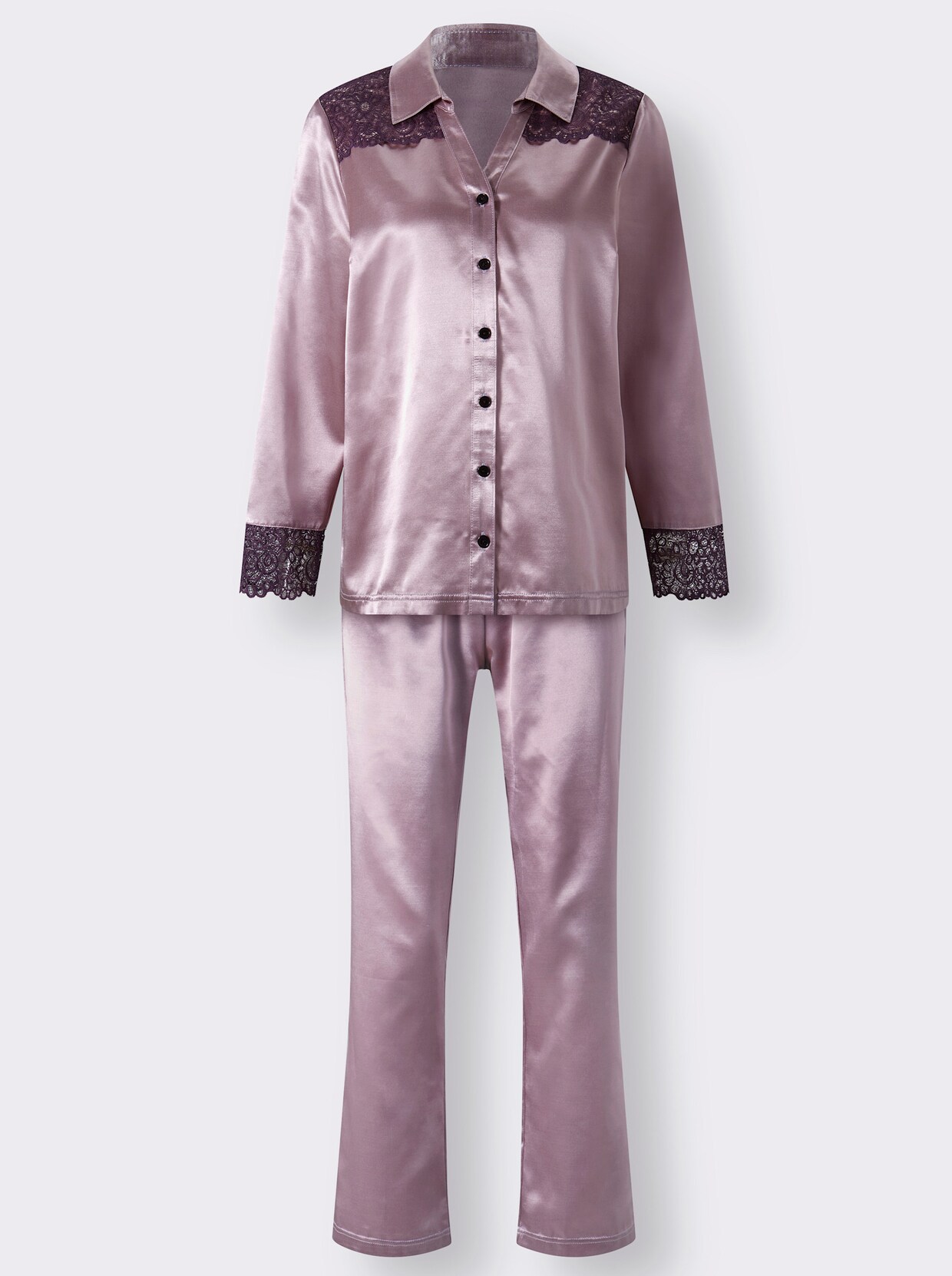 wäschepur Pyjama - mauve