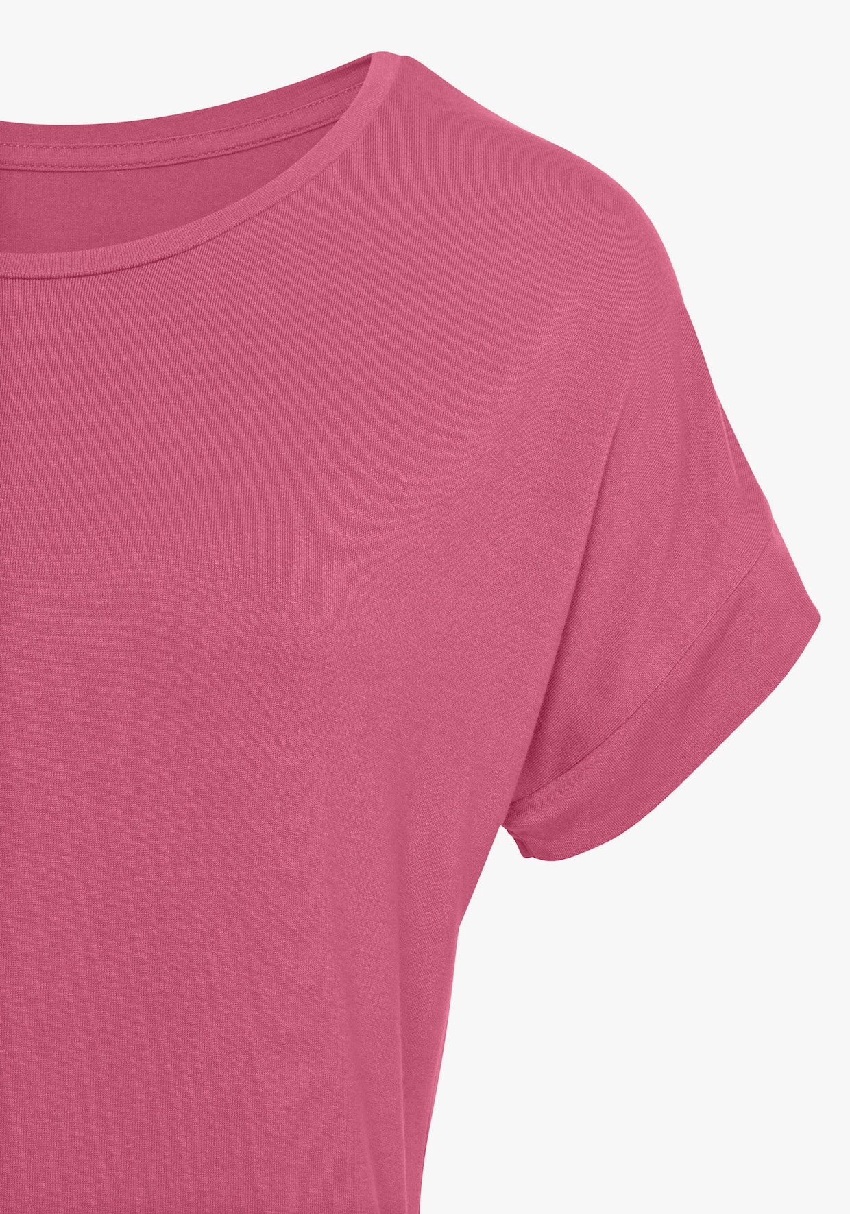 Vivance Shirt met korte mouwen - bessenrood