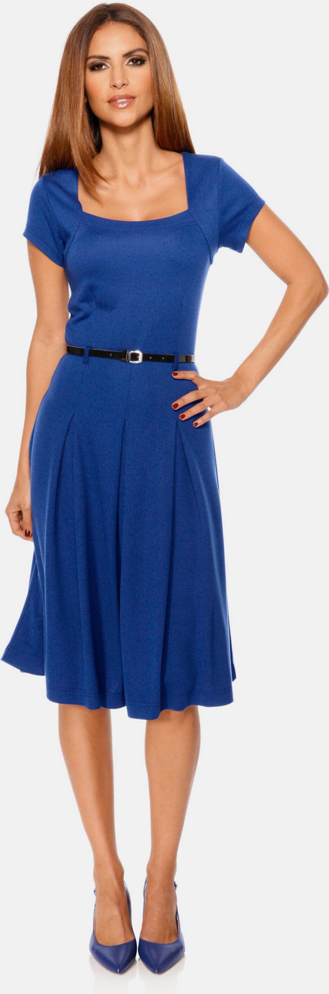 heine Jersey jurk - koningsblauw