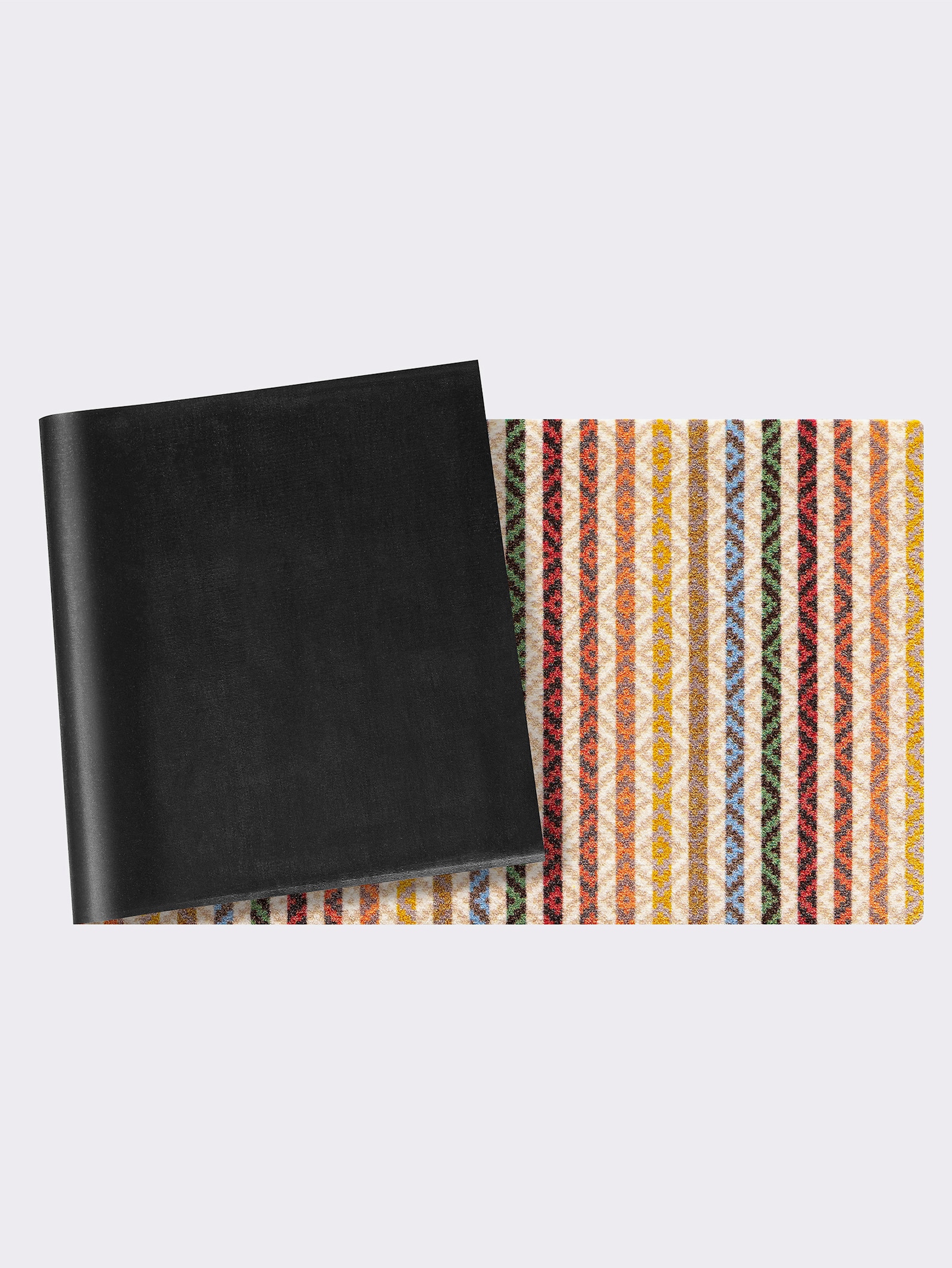 wash+dry by Kleen-Tex Voetmat - beige/bont