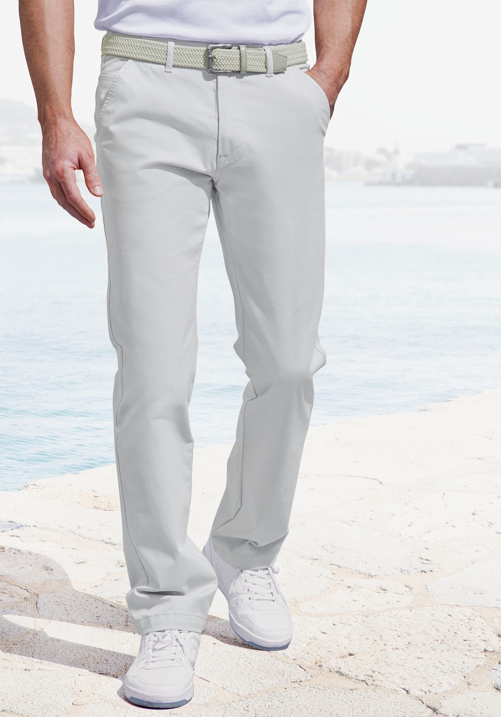 John Devin Chinohose - hellgrau