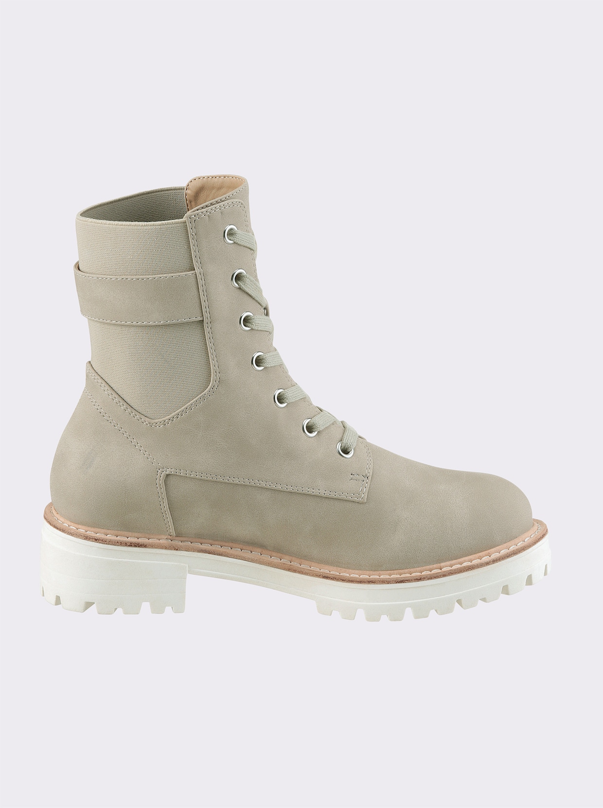heine Schnürstiefelette - grau