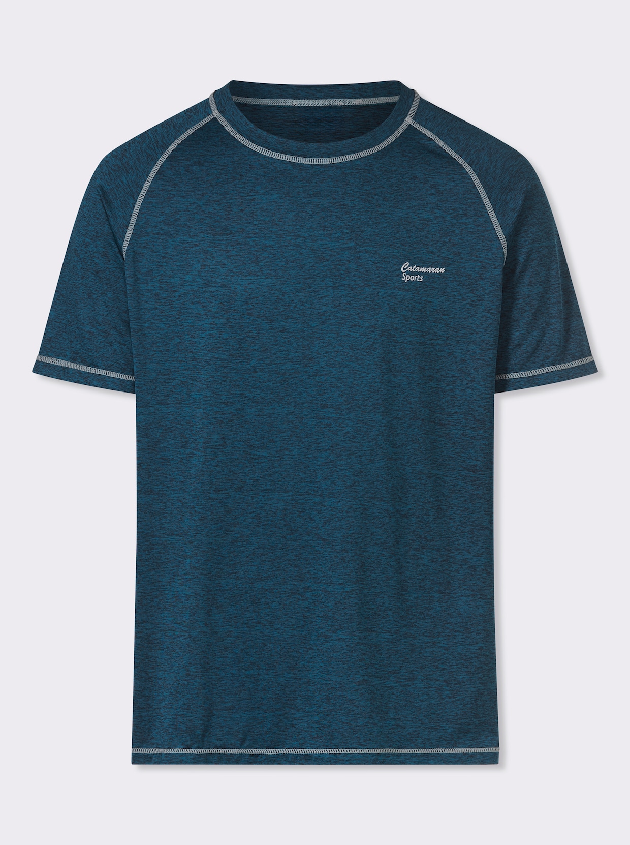 Catamaran Sports Funktionsshirt , atmungsaktiv und schnell trocknend - topas-meliert