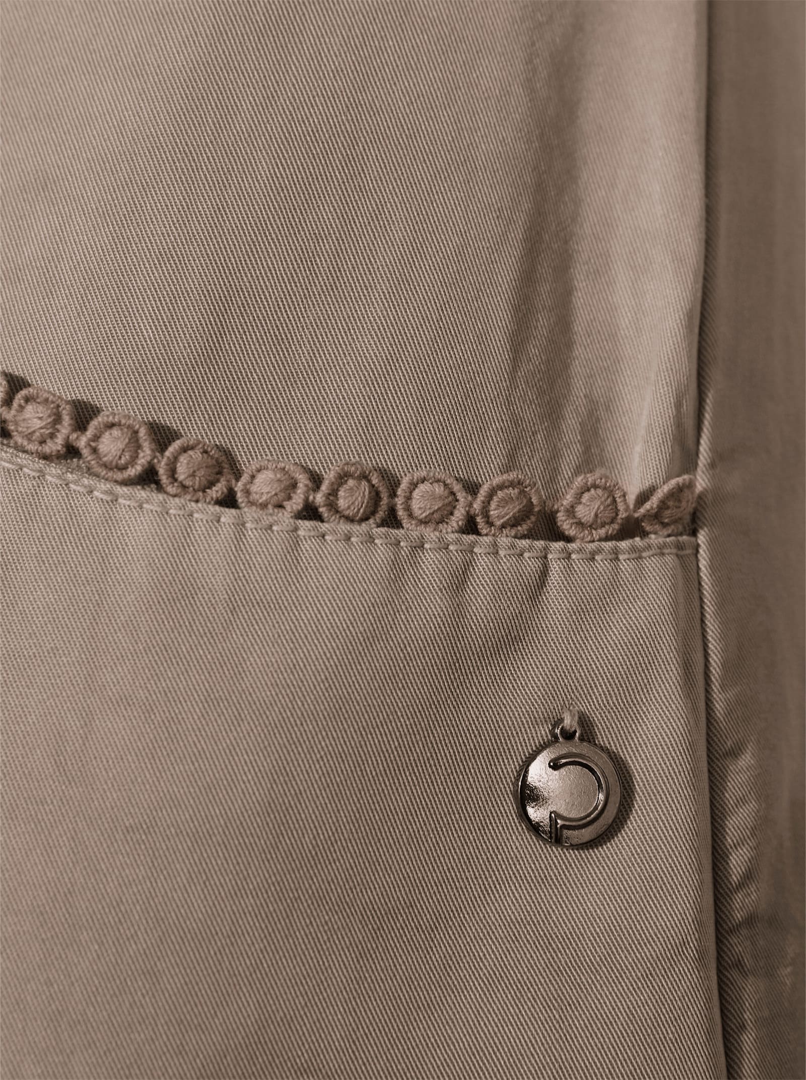 CREATION L PREMIUM Robe d'été en lyocell - beige