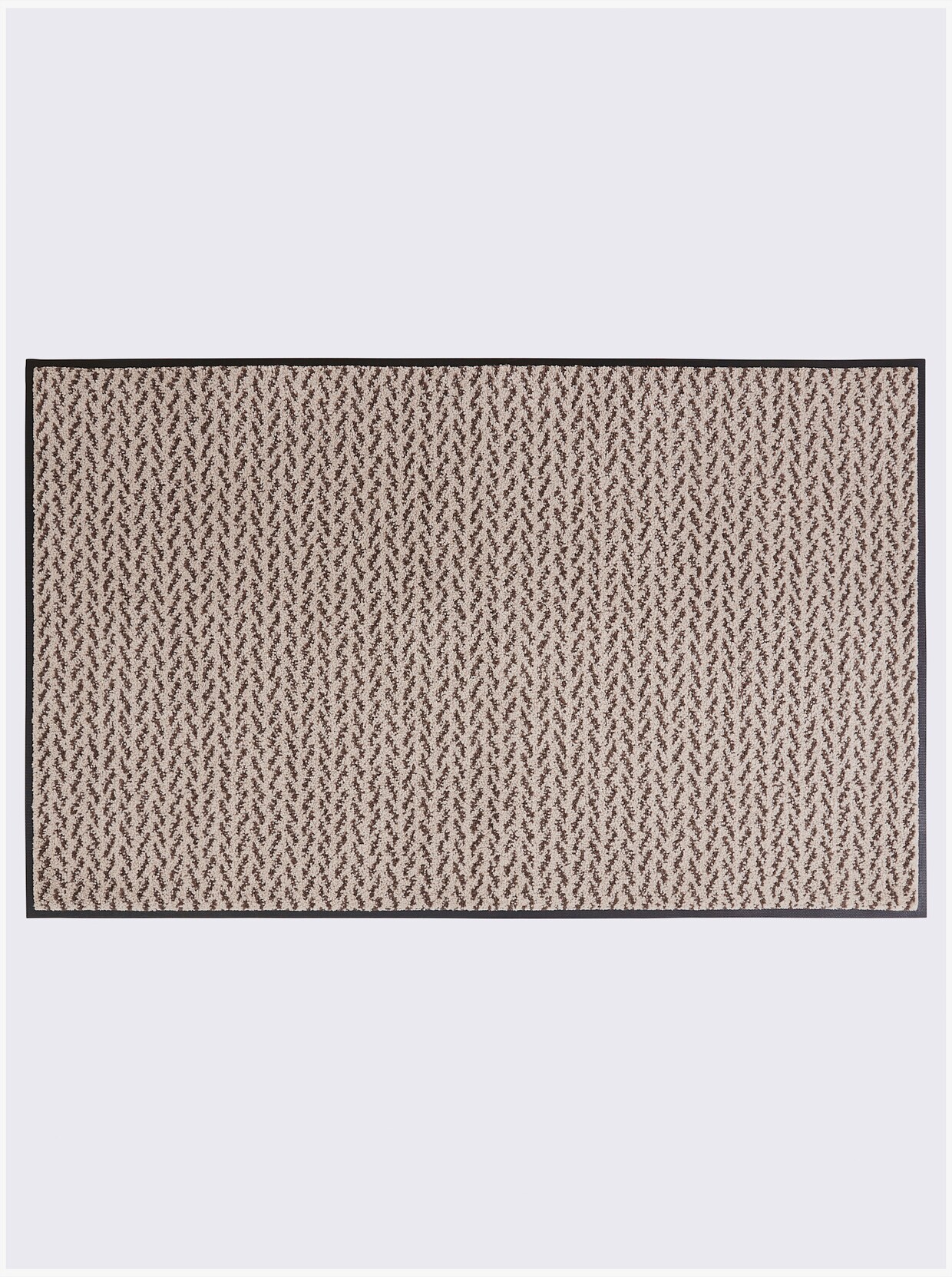 wash+dry by Kleen-Tex Fußmatte - ecru-braun