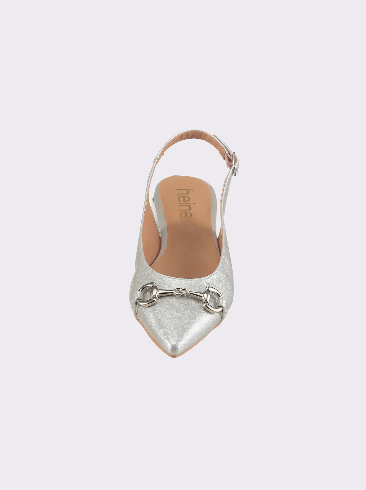 heine Slingballerina - silberfarben
