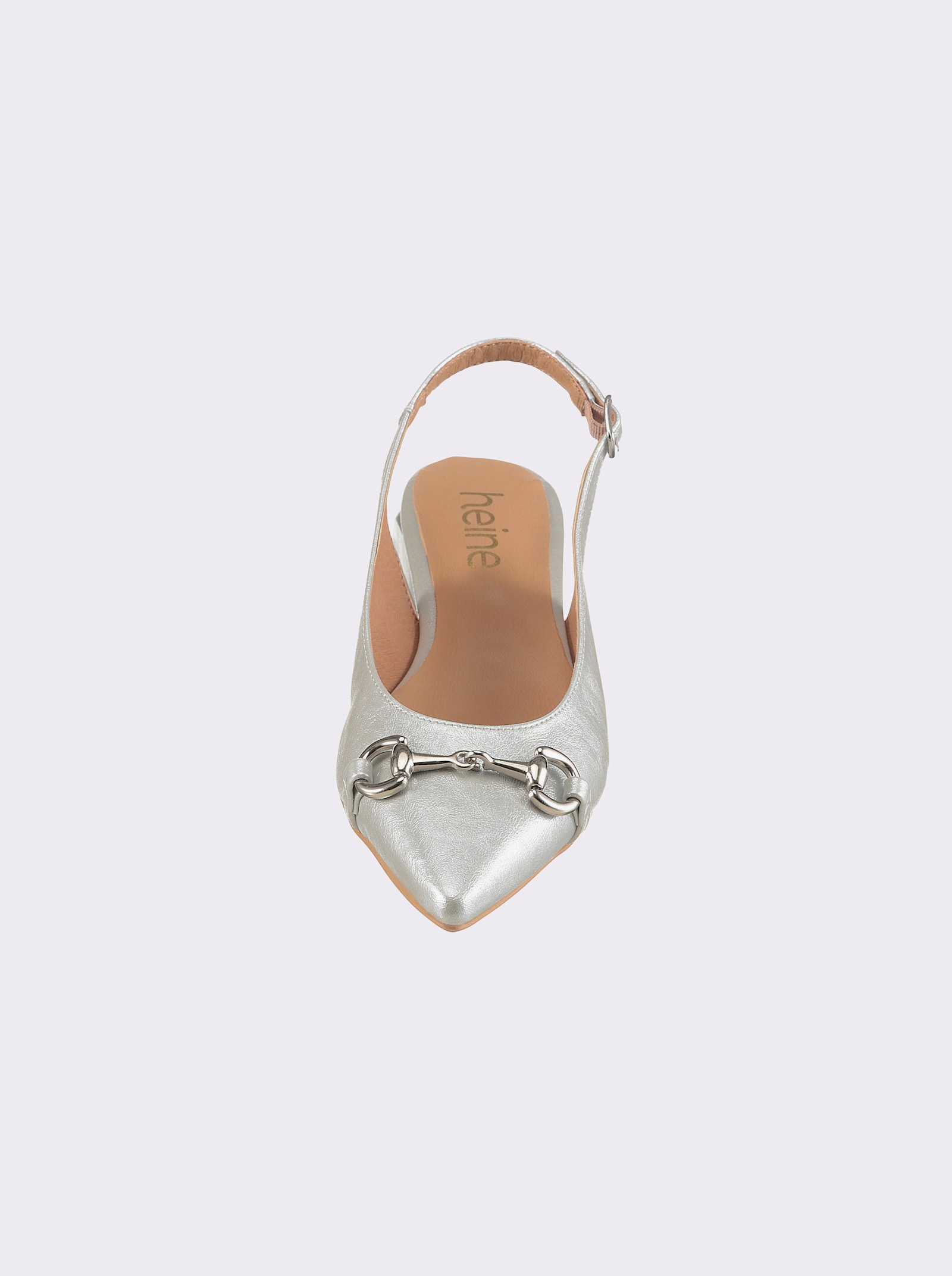 heine Slingballerina - silberfarben