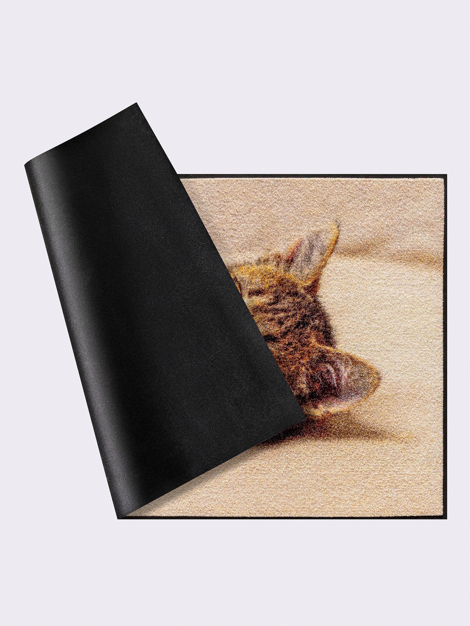 wash+dry by Kleen-Tex Fußmatte - ecru-braun