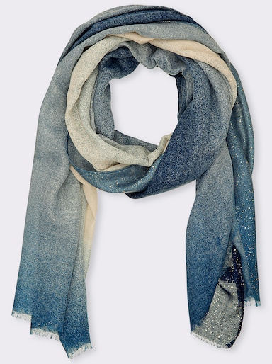 heine Schal - jeansblau