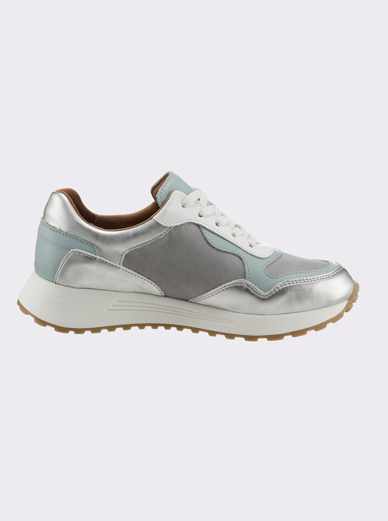 heine Sneaker - grau-silberfarben