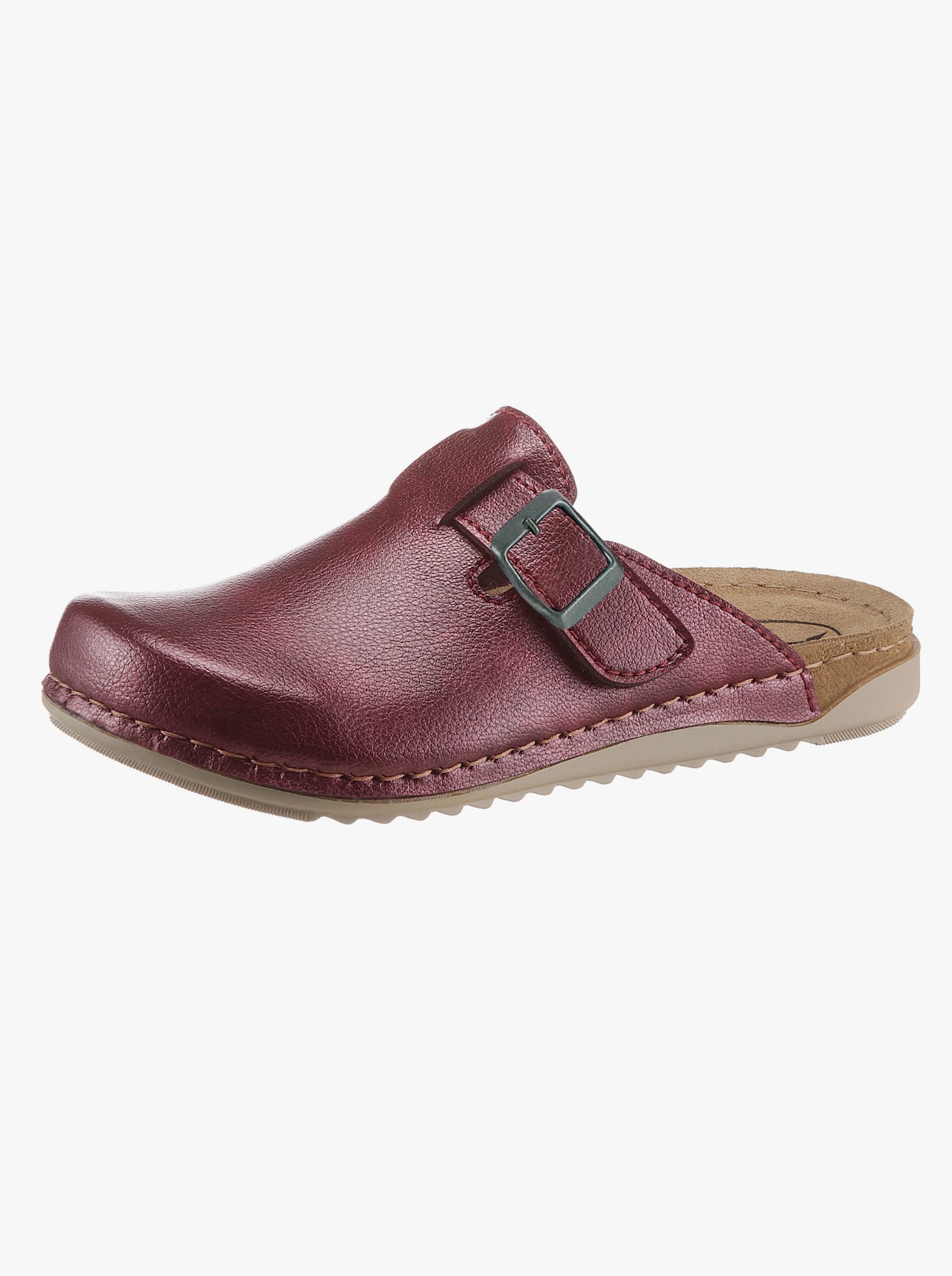 Franken Schuhe Clog - bordeaux