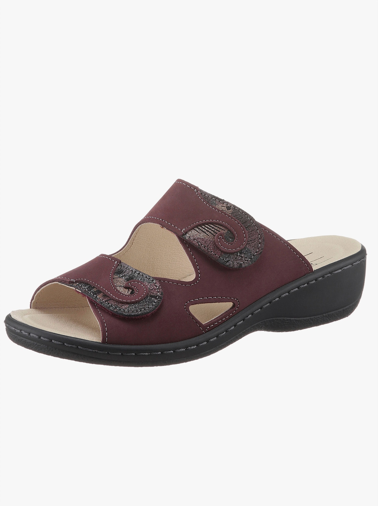 Belvida Slippers - bordeaux