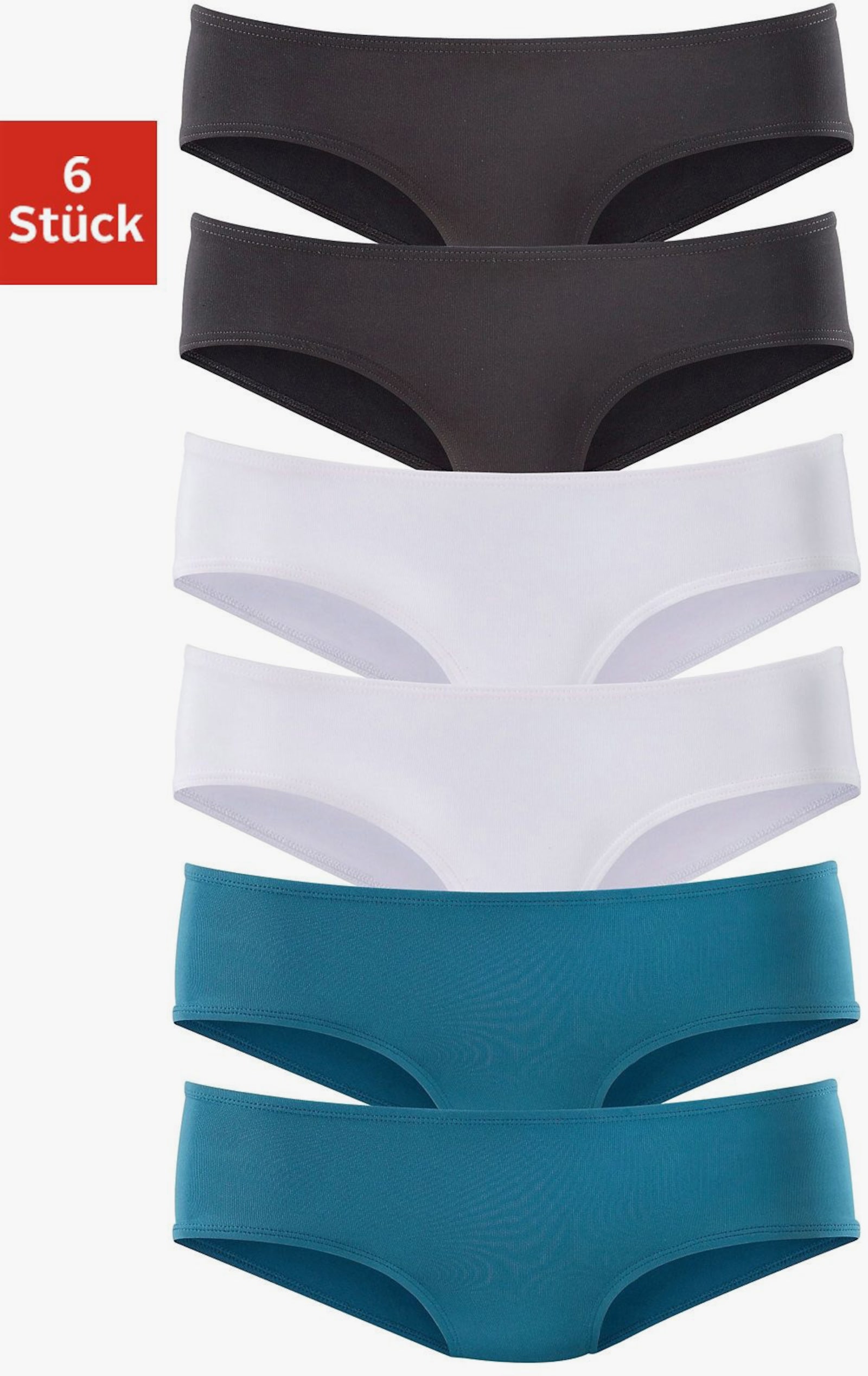 vivance active Hipster - petrol, schwarz, weiss