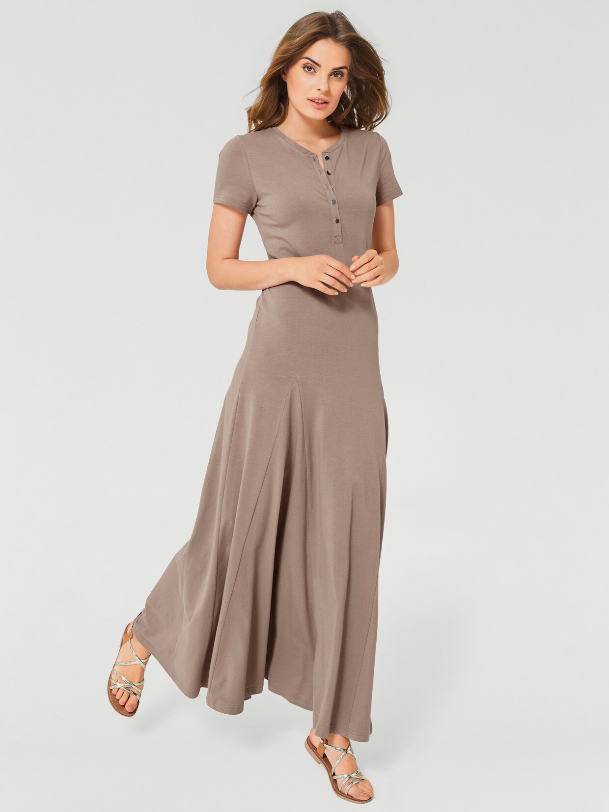 heine Maxikleid - beige