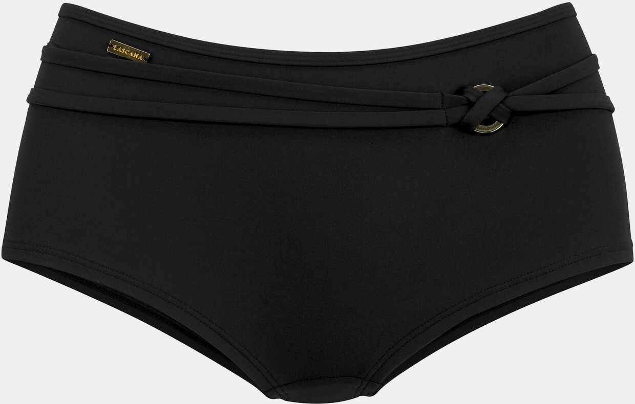 LASCANA Bikini-Hotpants - schwarz