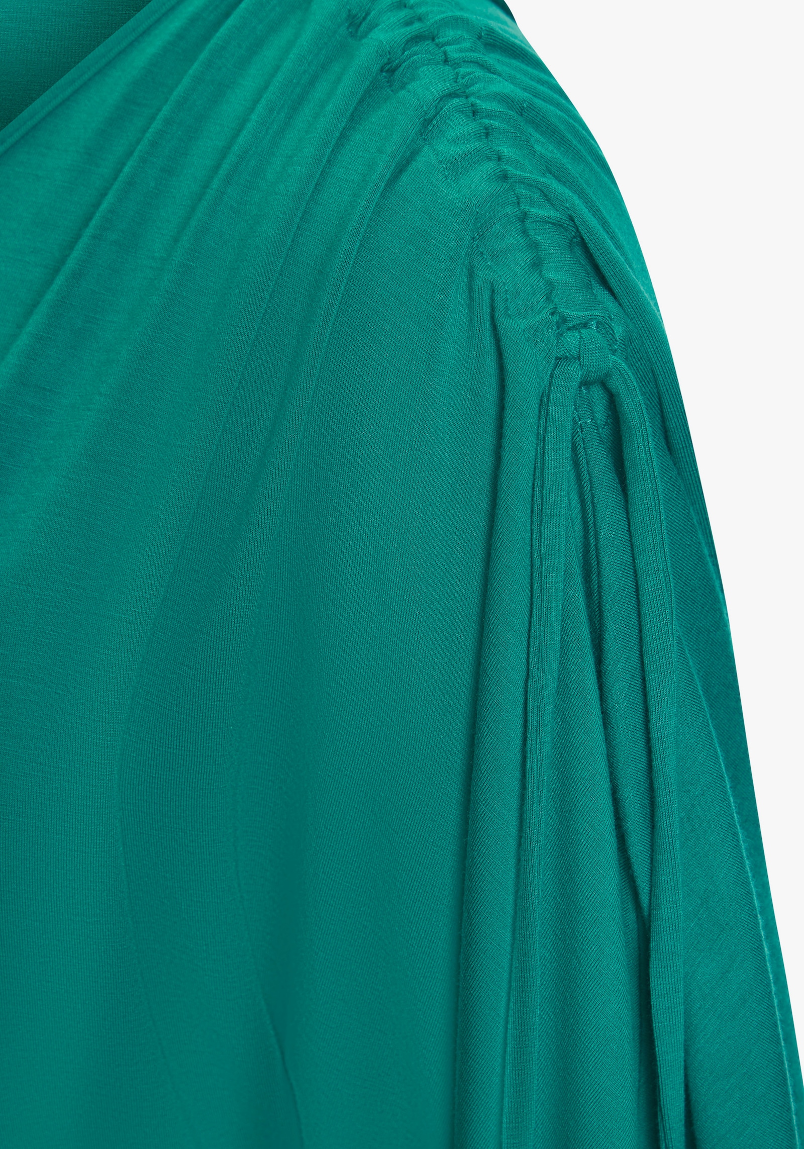 LASCANA T-shirt à encolure ronde - émeraude