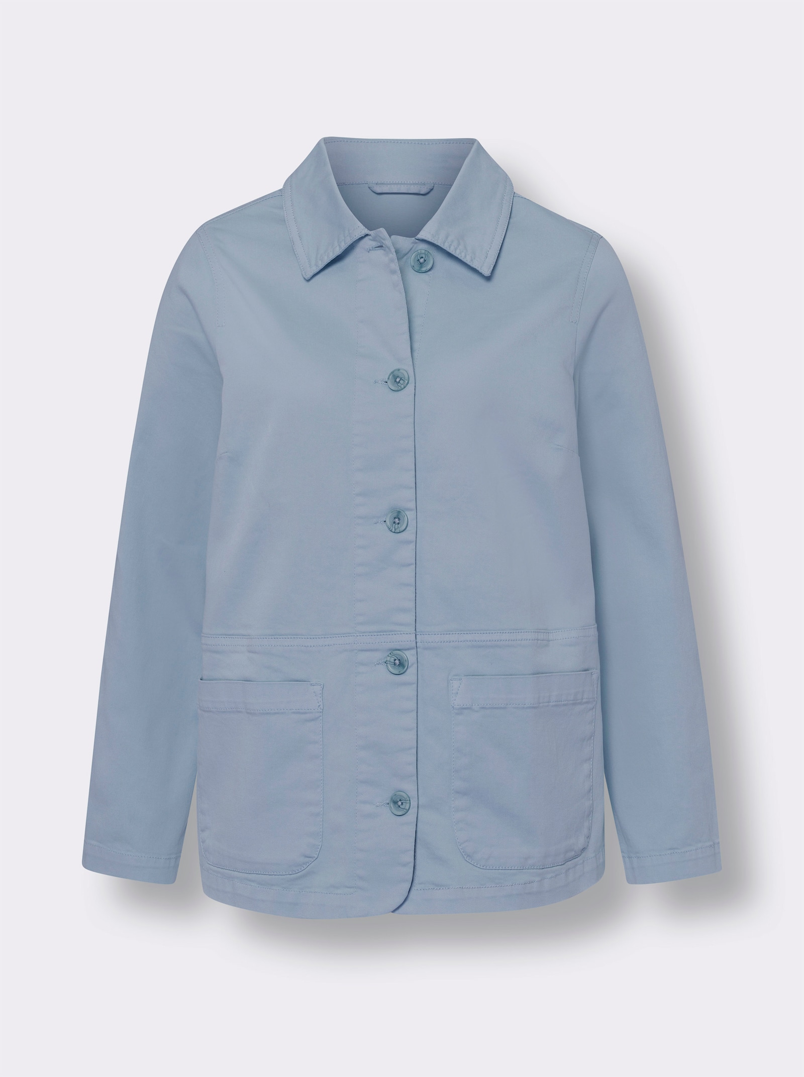 Jeansjacke in Stretch-Qualität - bleu