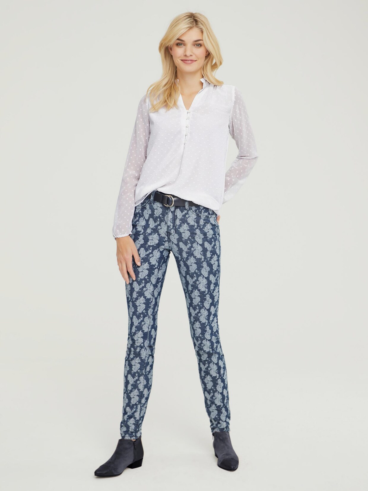 Linea Tesini Bluse - weiß