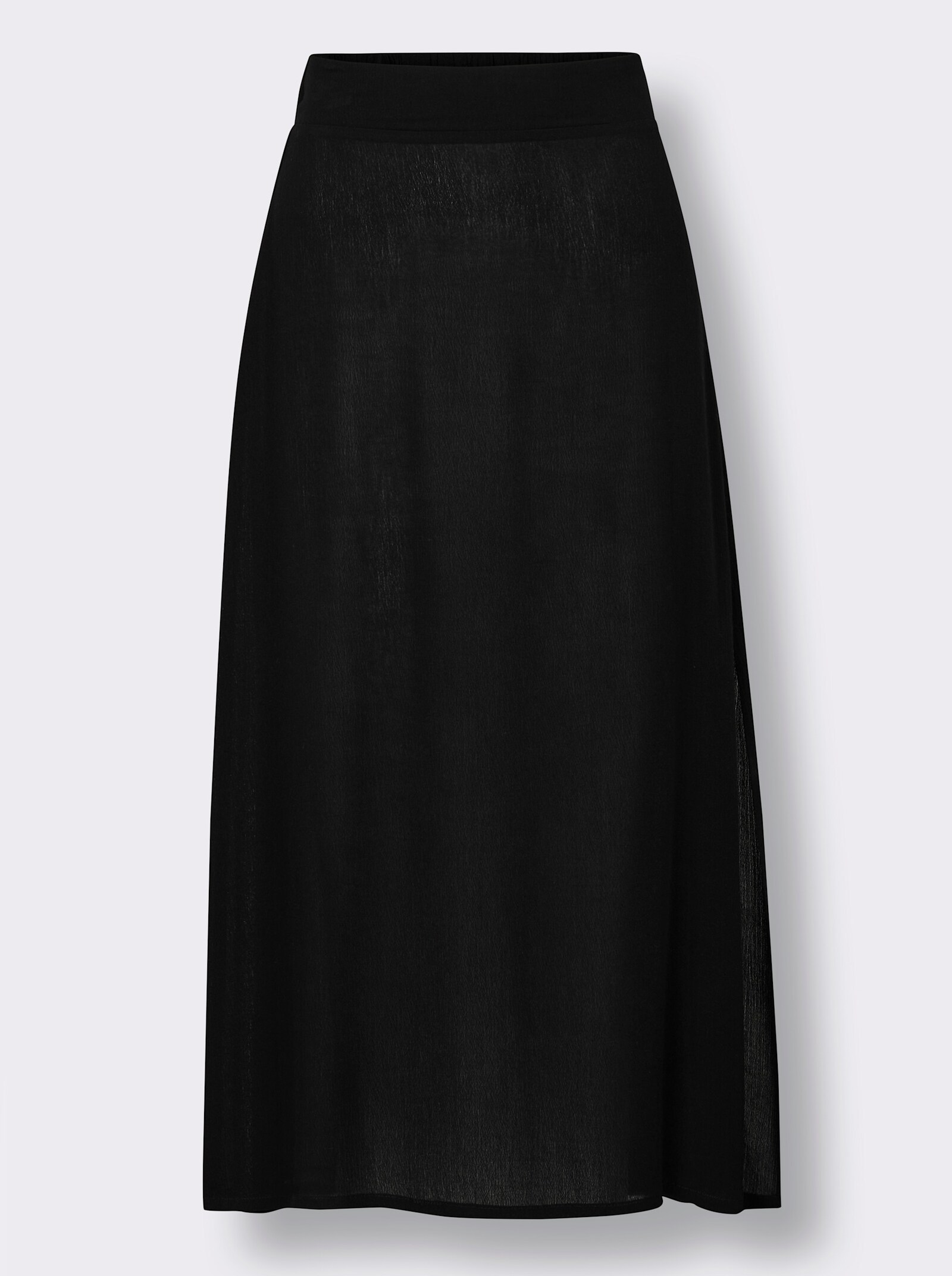 feel good Bade-Rock mit Dehnbund und Seitenschlitz - schwarz