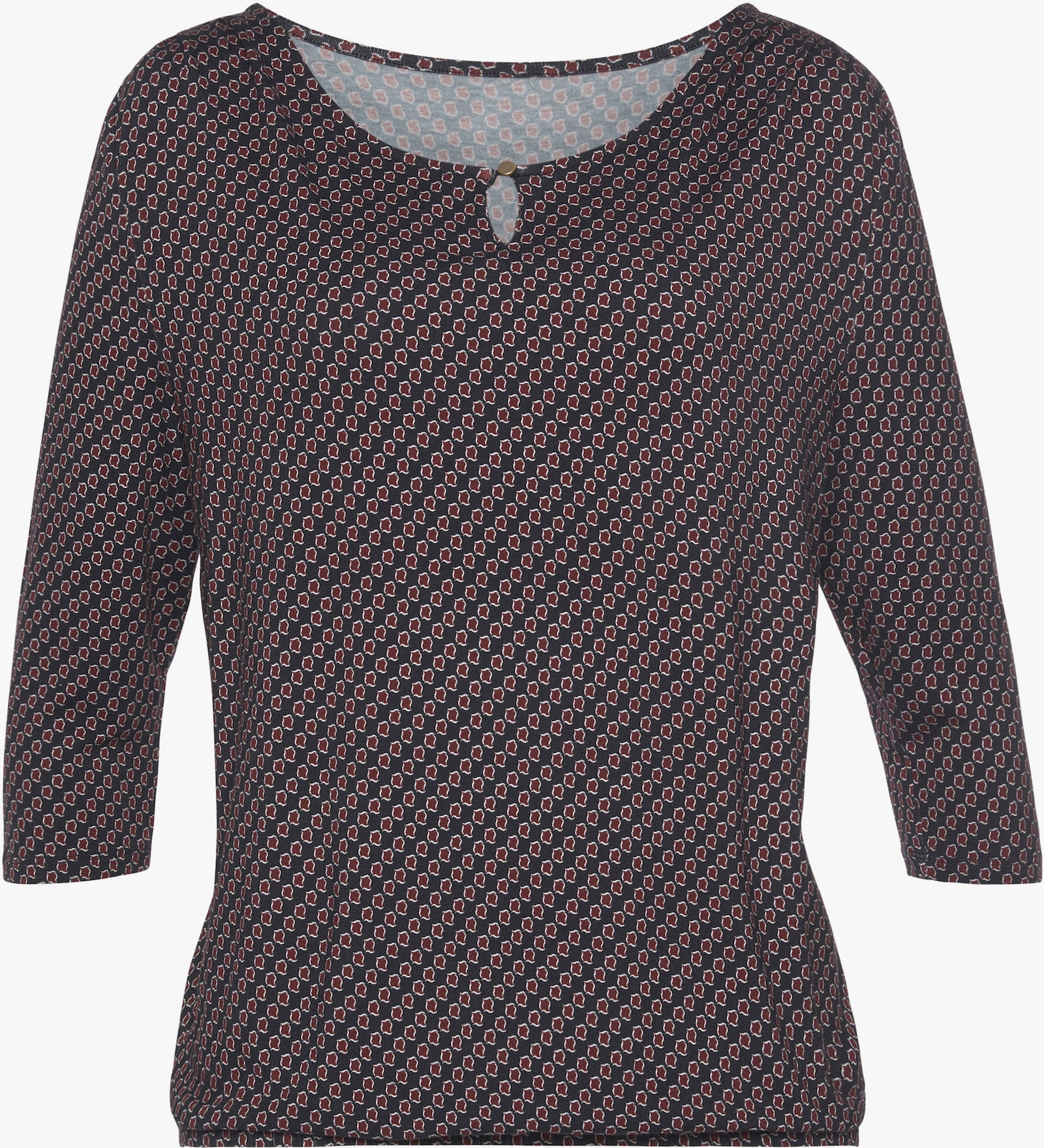 Vivance Rundhalsshirt - navy