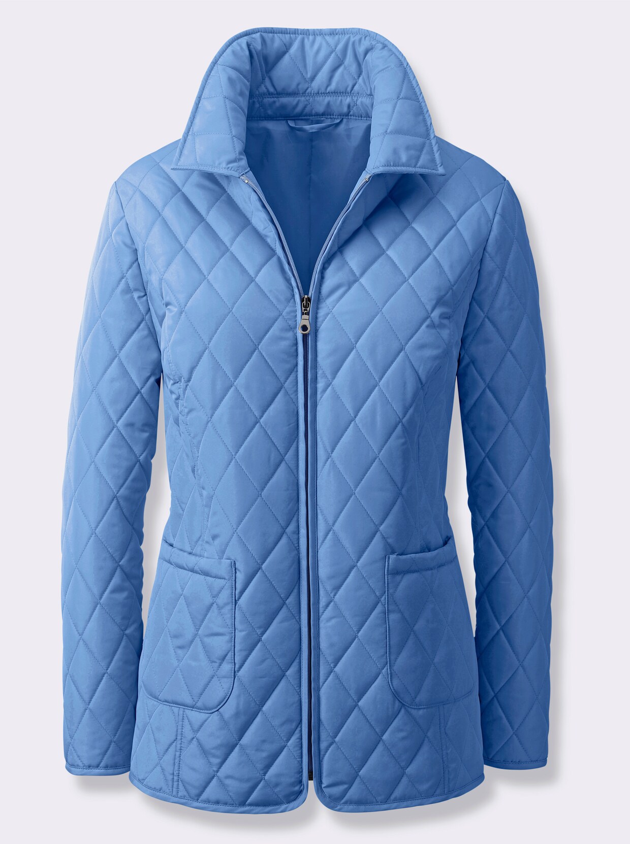Steppjacke - himmelblau