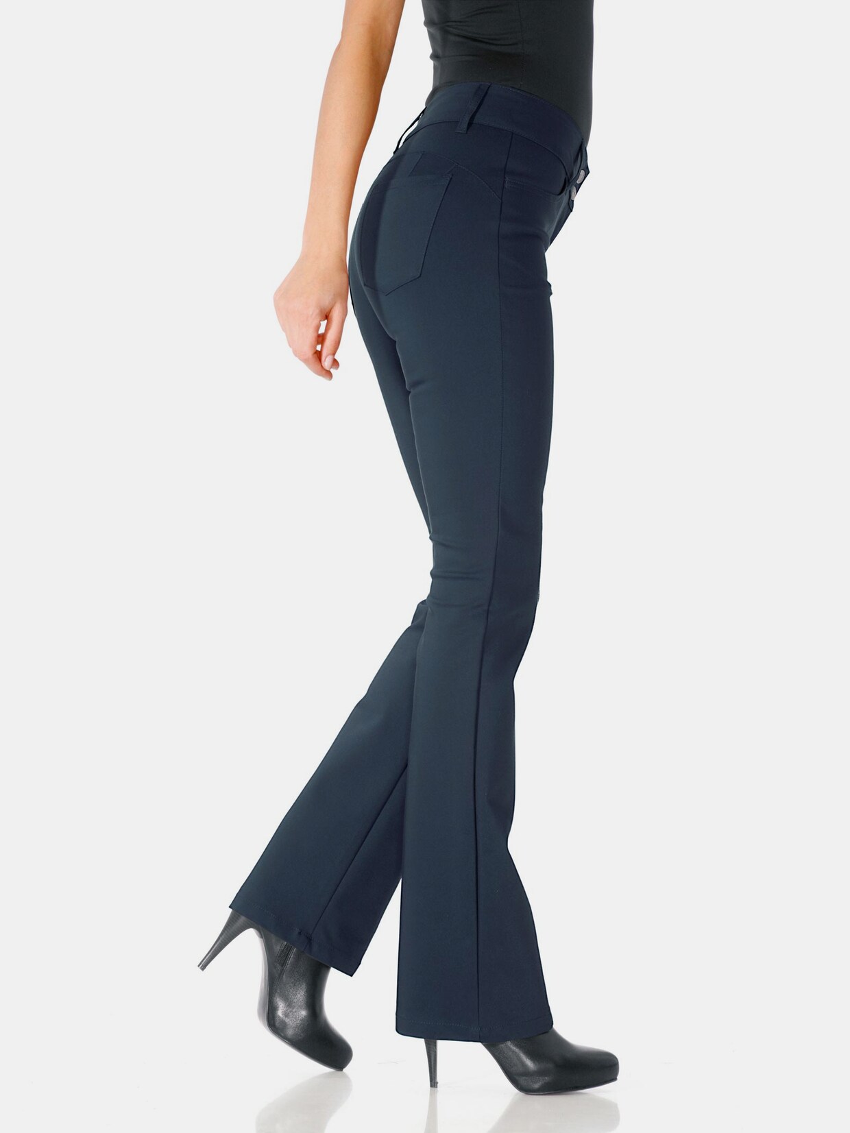 Ashley Brooke Bauchweg-Hose - marine