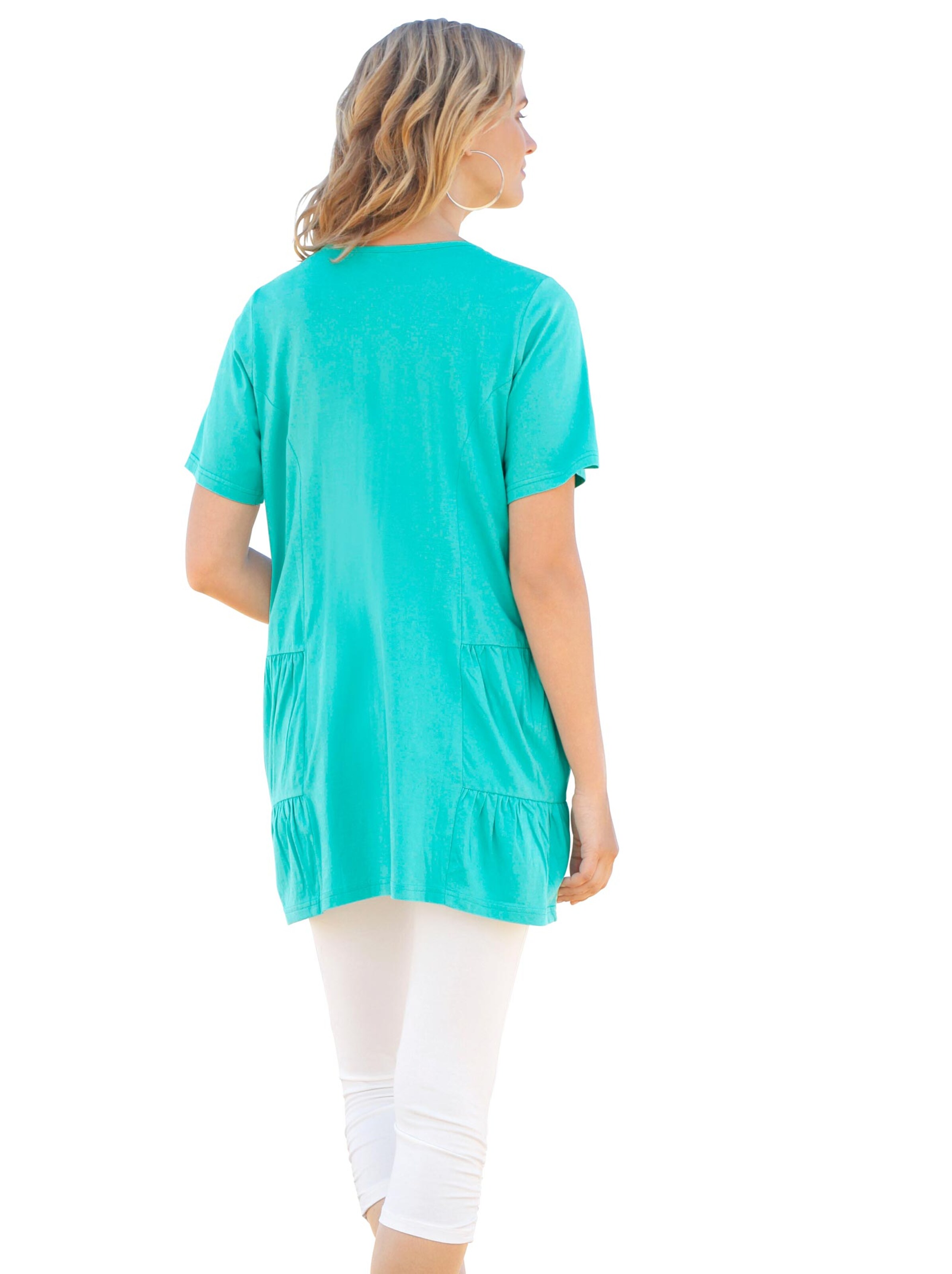 Shirttunika - türkis