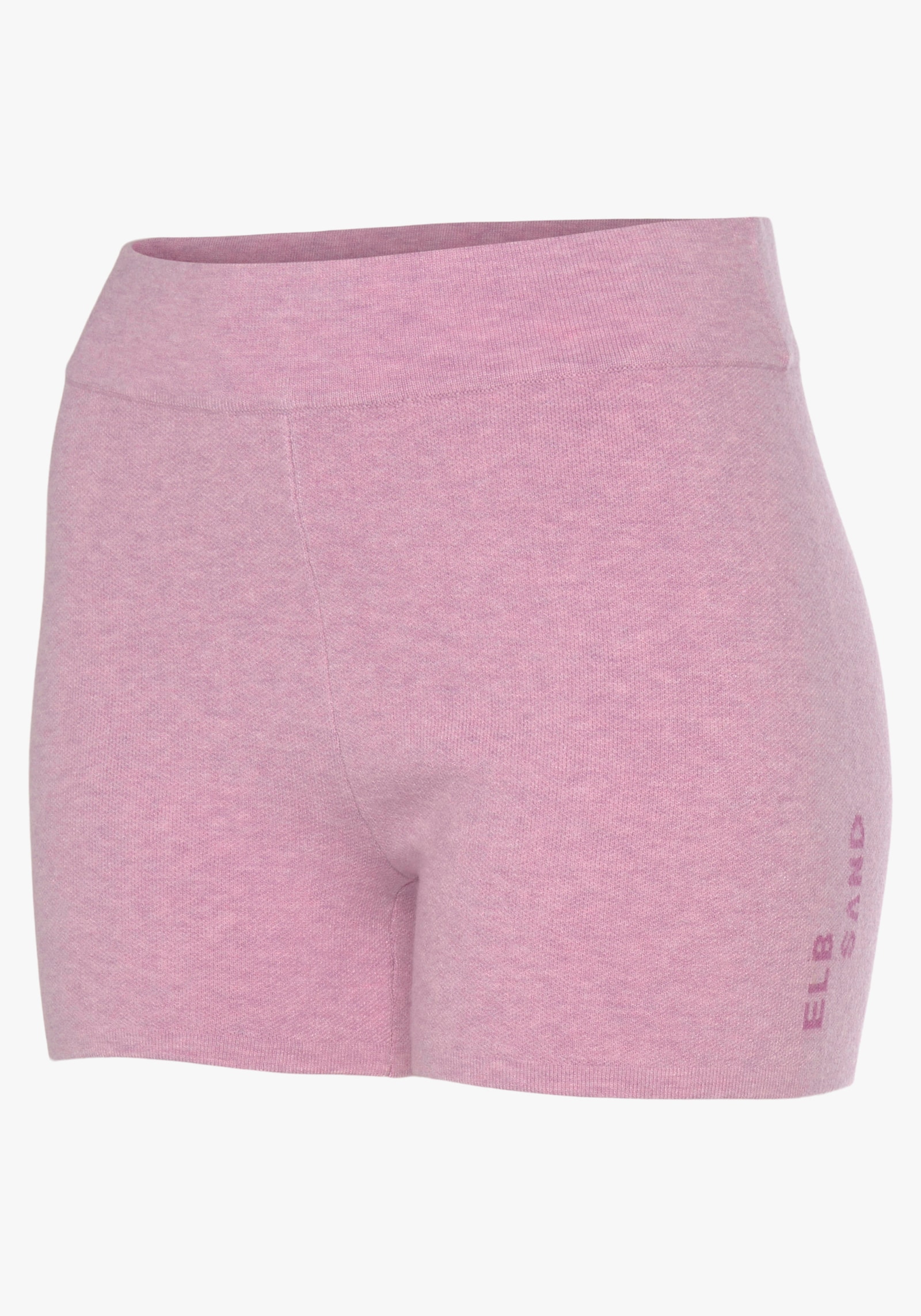 Elbsand Broek van tricot - roze