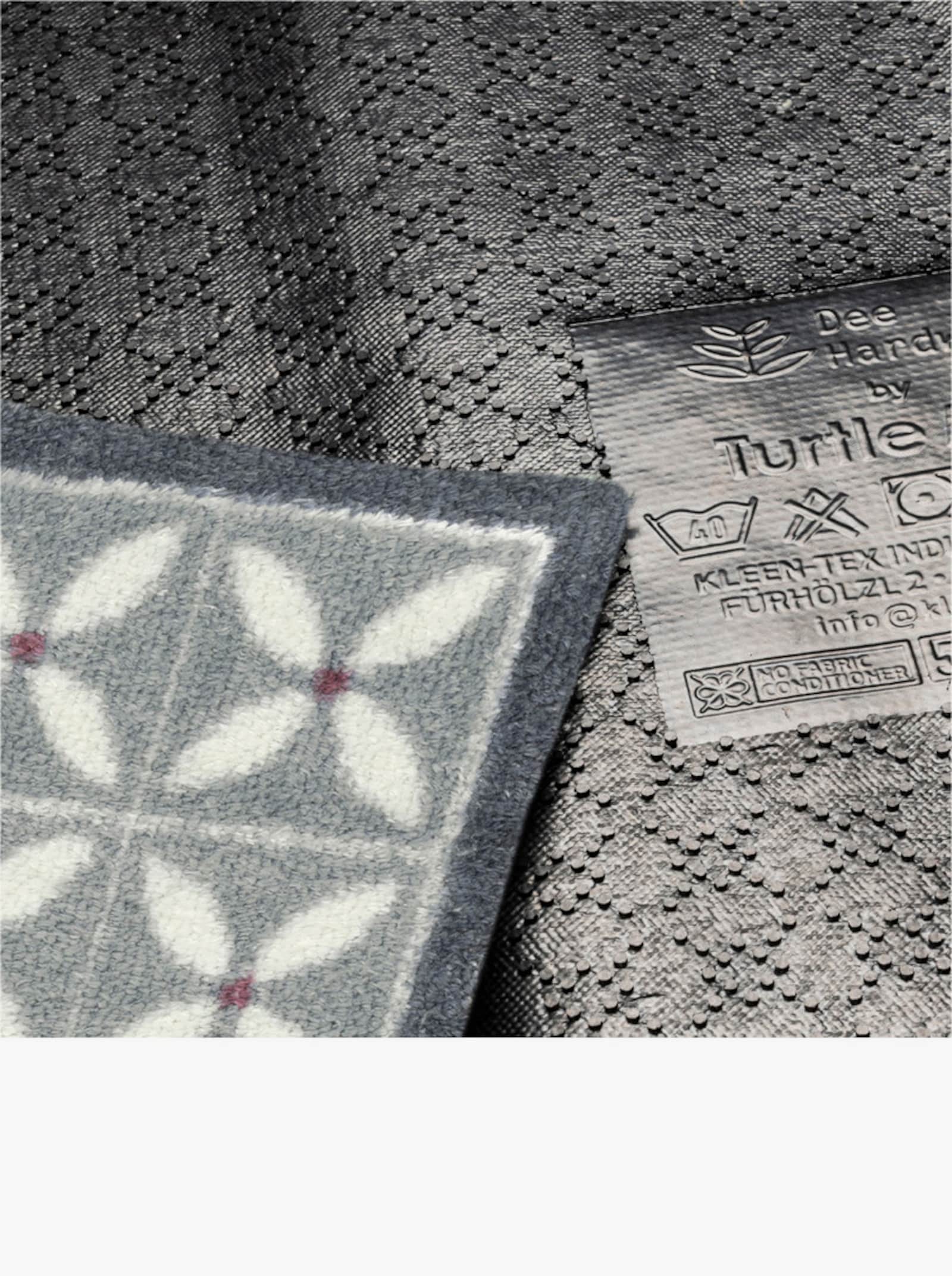Turtle Mat Fußmatte - grau-ecru