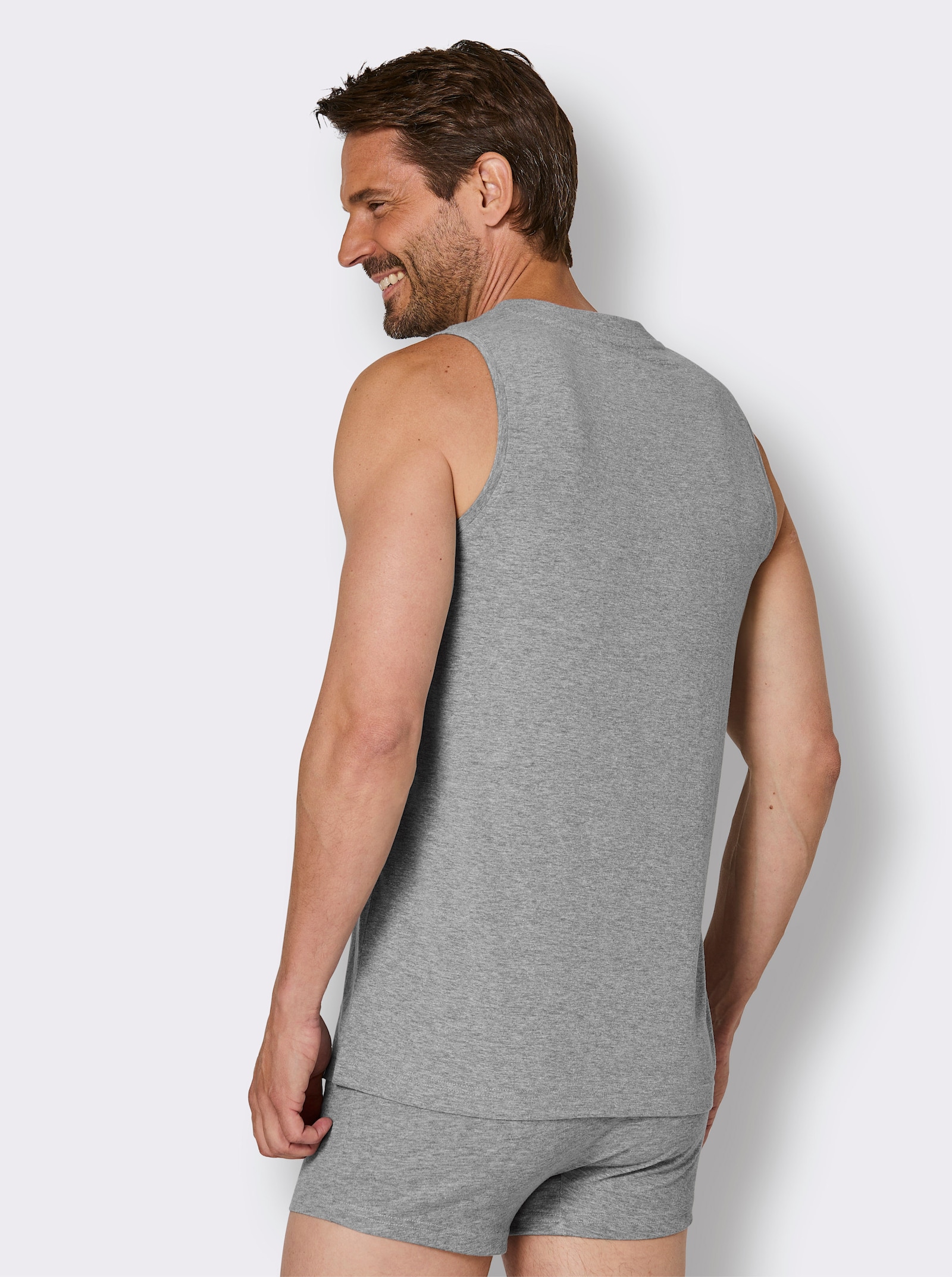 KINGsCLUB Shirt - schwarz + grau-meliert + marine