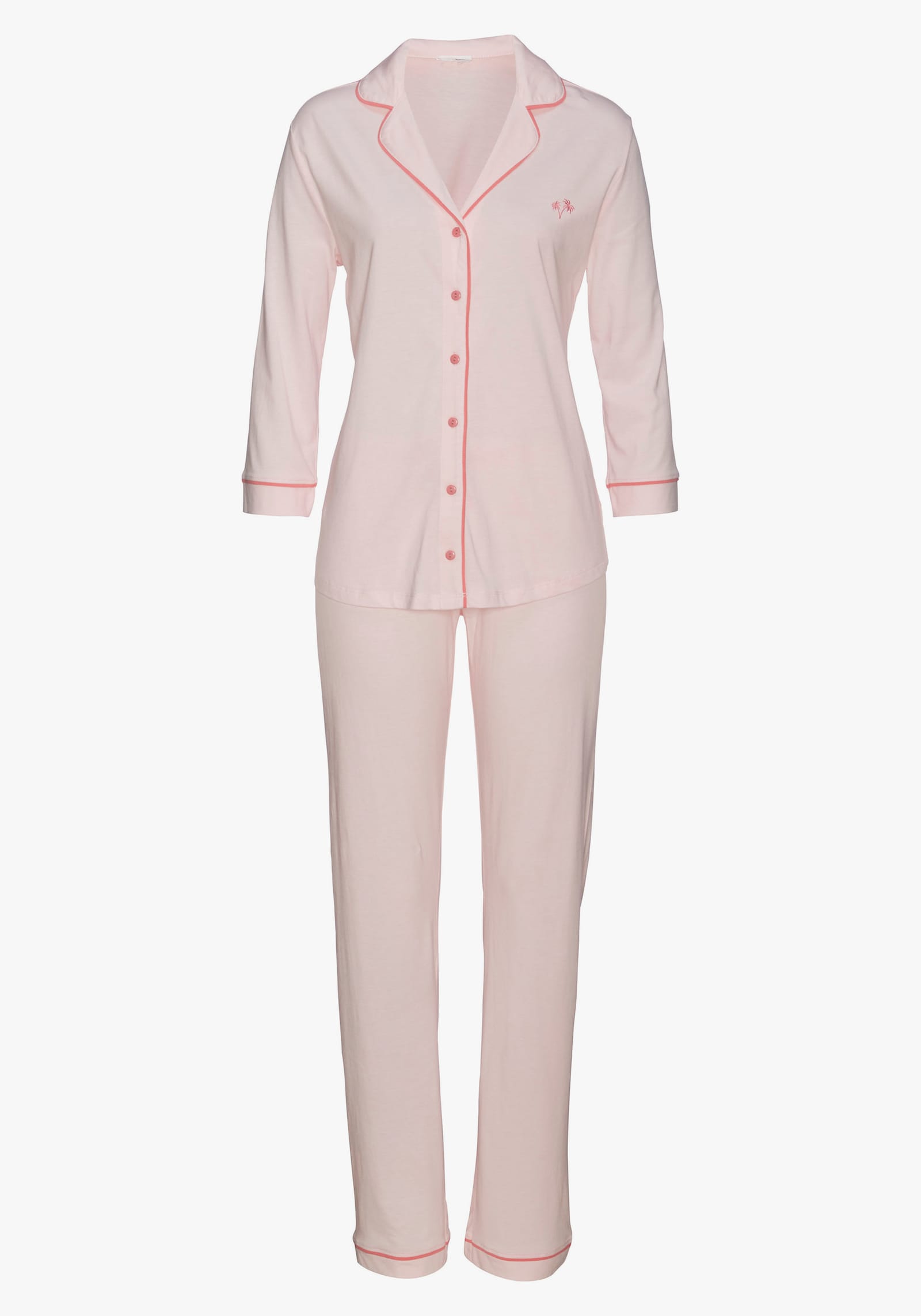 Vivance Dreams Pyjama - lichtroze