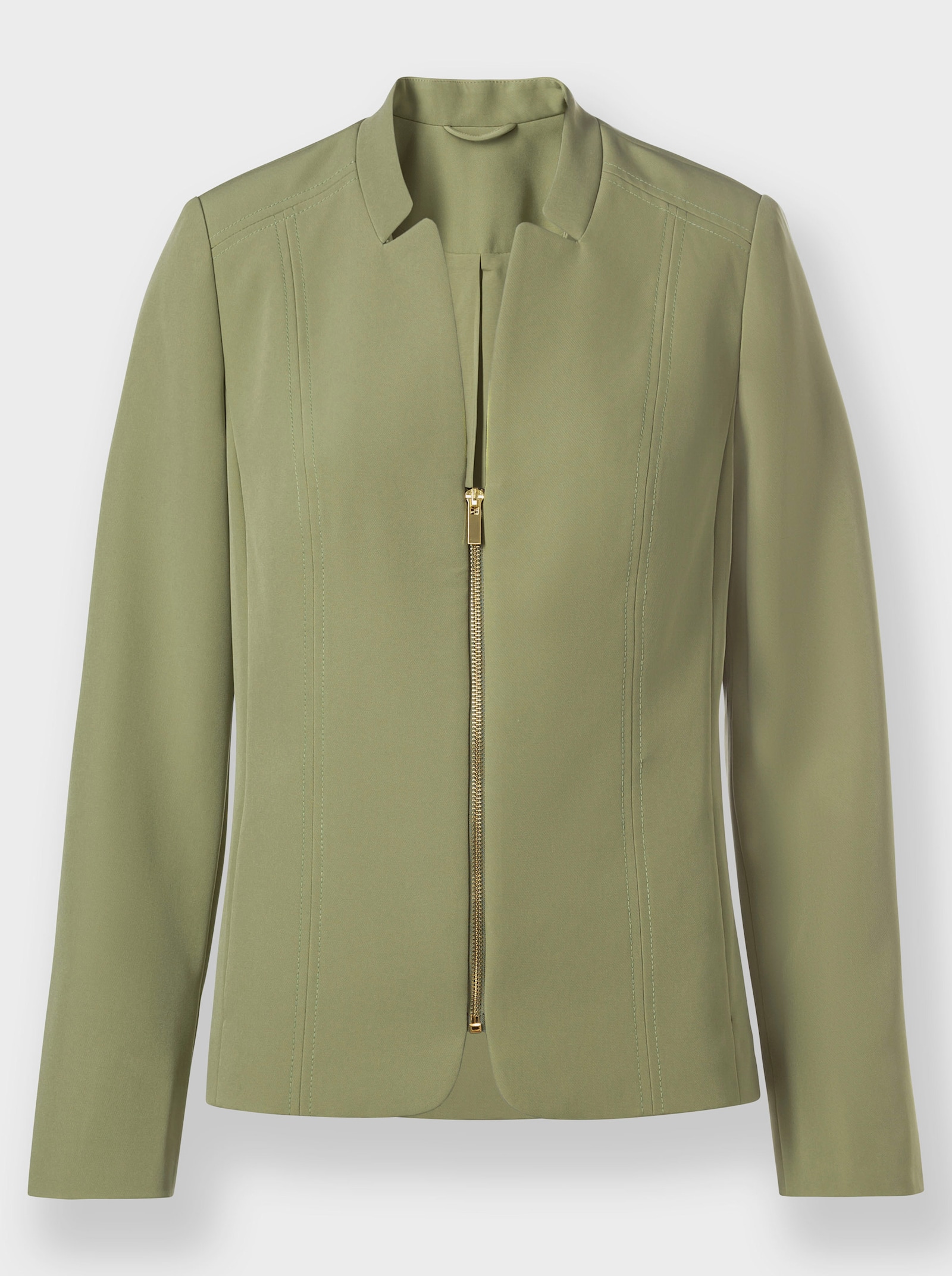 Jackenblazer in bügelfreier Qualität - schilf