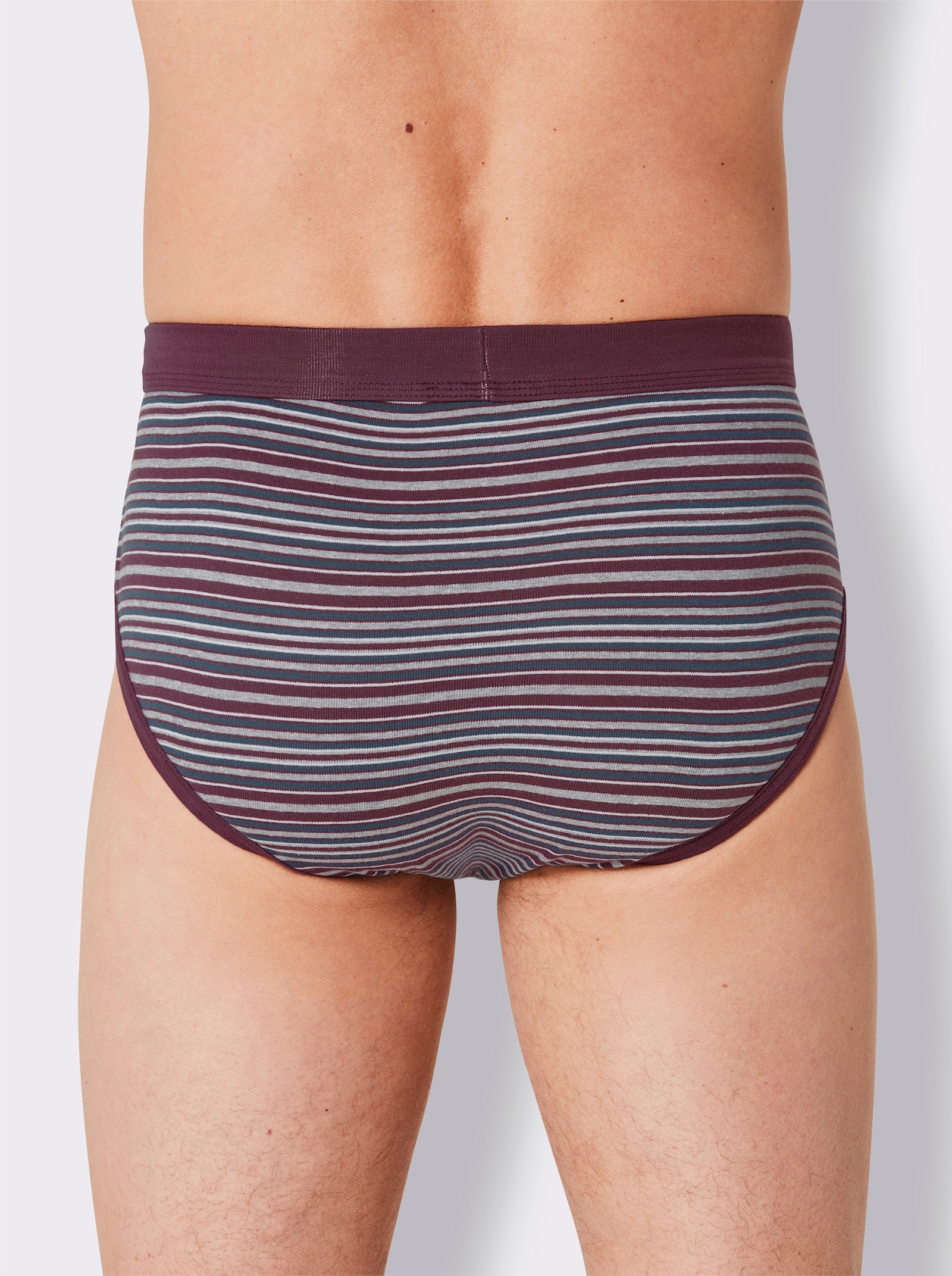 wäschepur men Slip - topaas + donkerblauw + bordeaux