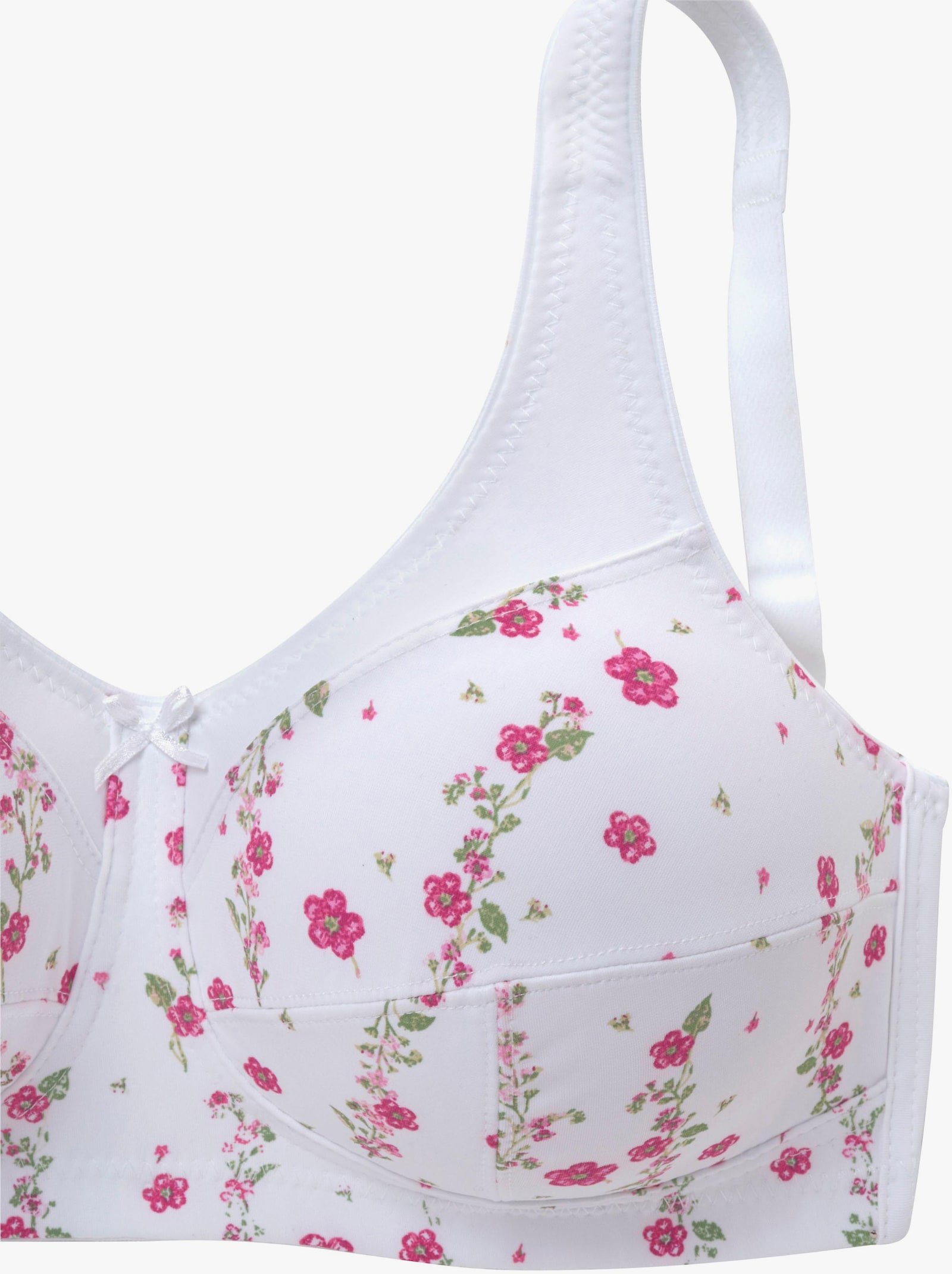 petite fleur Entlastungs-BH - bedruckt+weiß