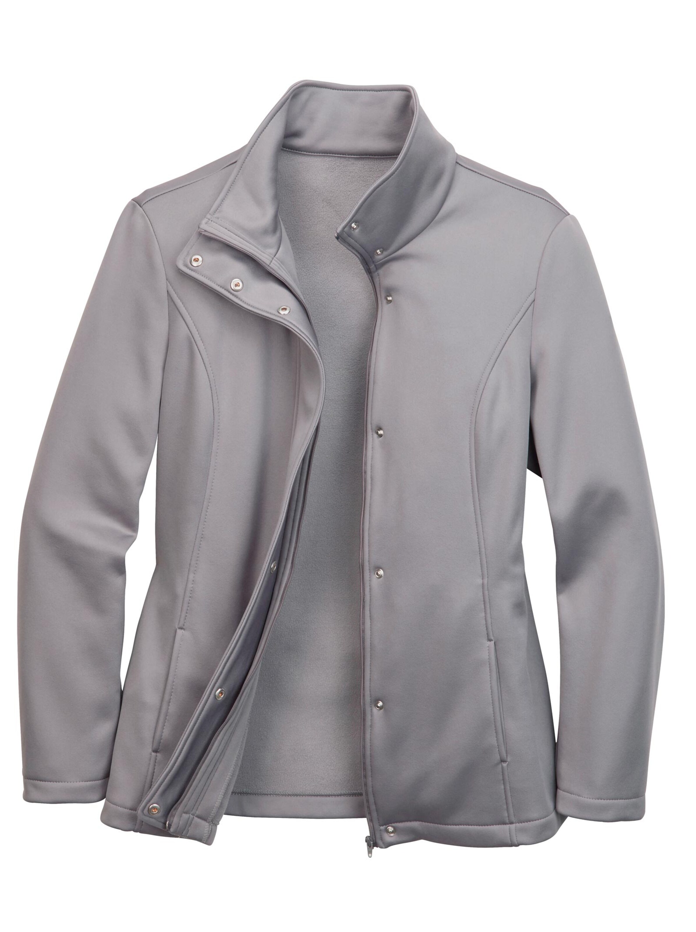 Softshell-Jacke - steingrau