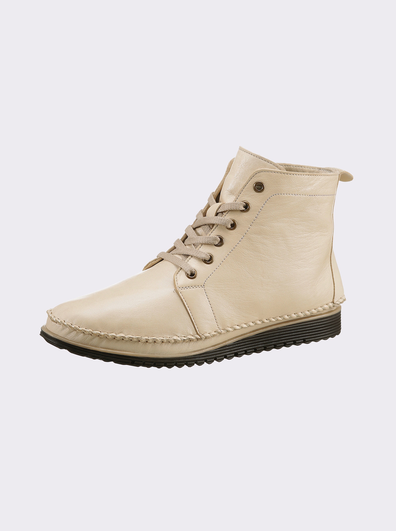 Andrea Conti Bottines à lacets - beige