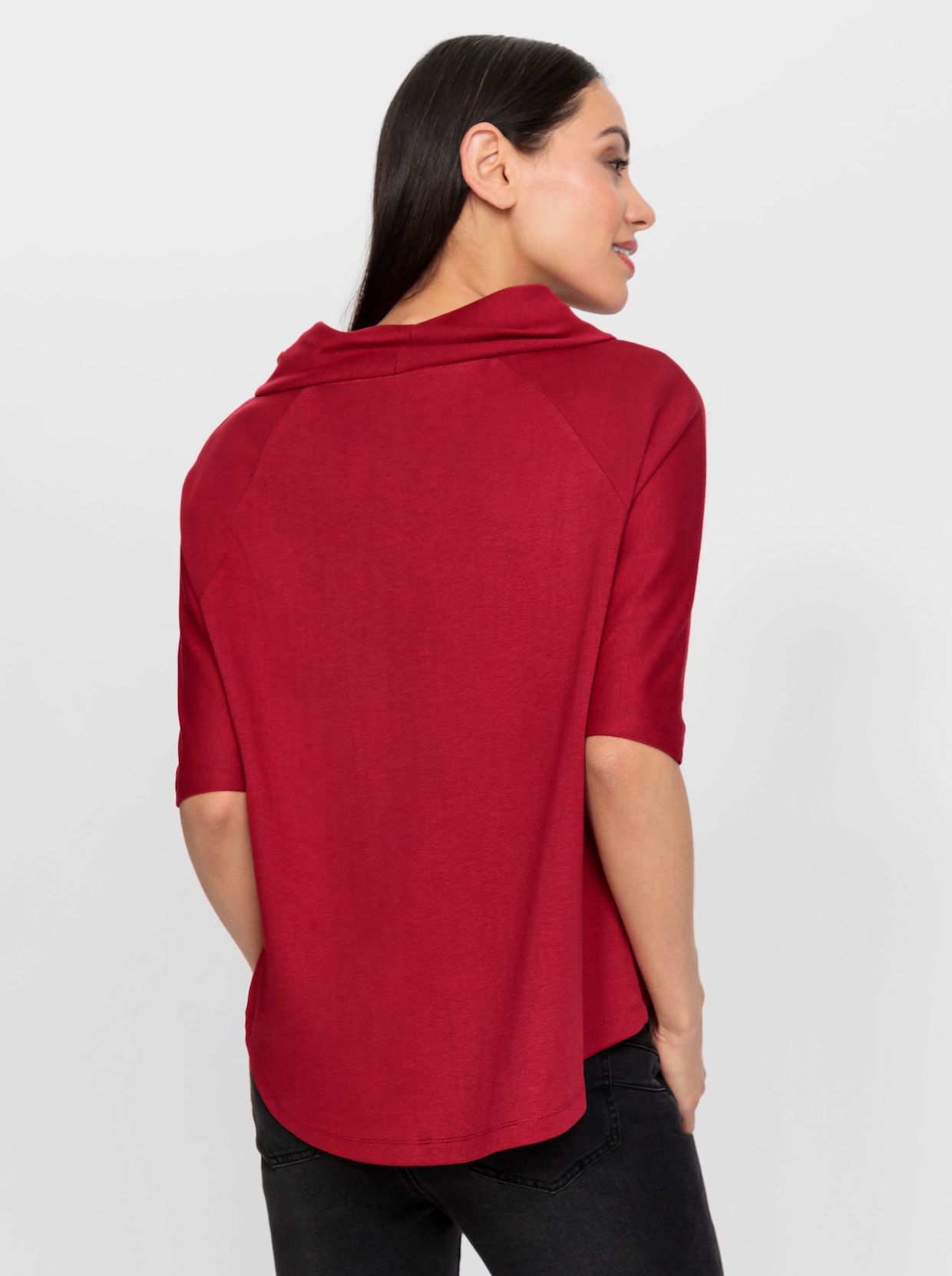 heine Shirt met 3/4-mouw - rood